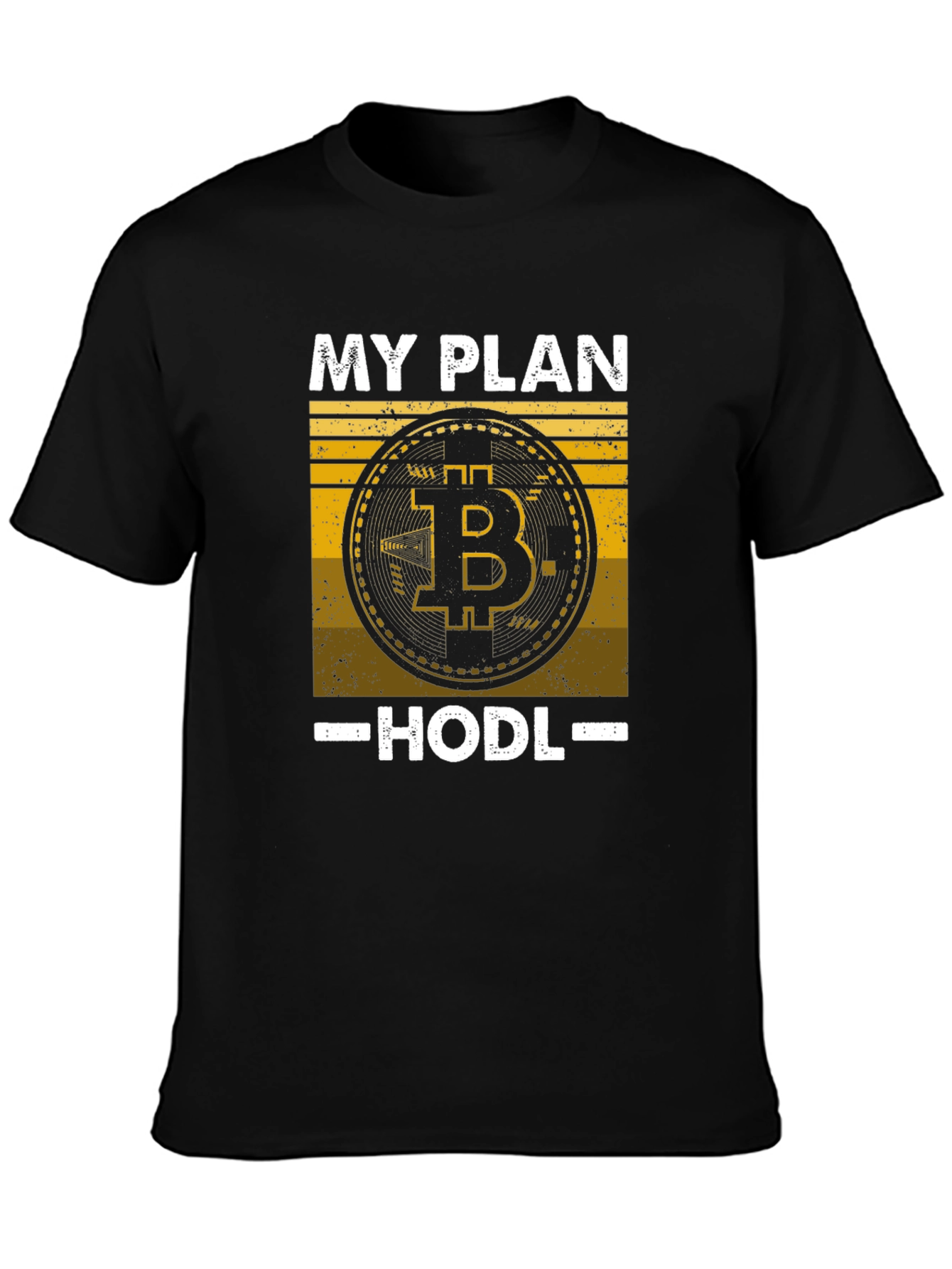 Bitcoin HODL Plan T-Shirt - Crypto Investor Tee