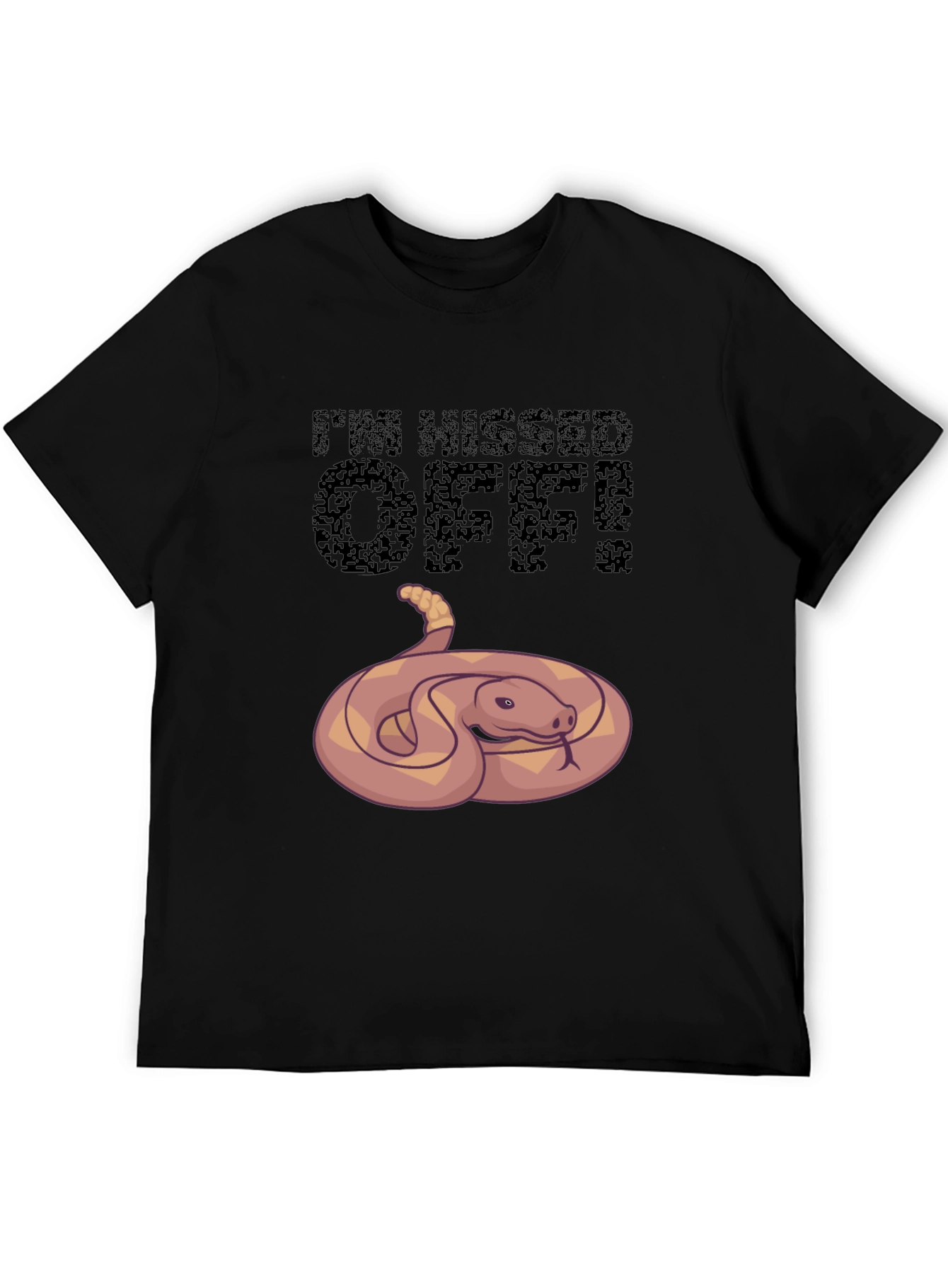 Im Hissed Off Snake Graphic T-Shirt