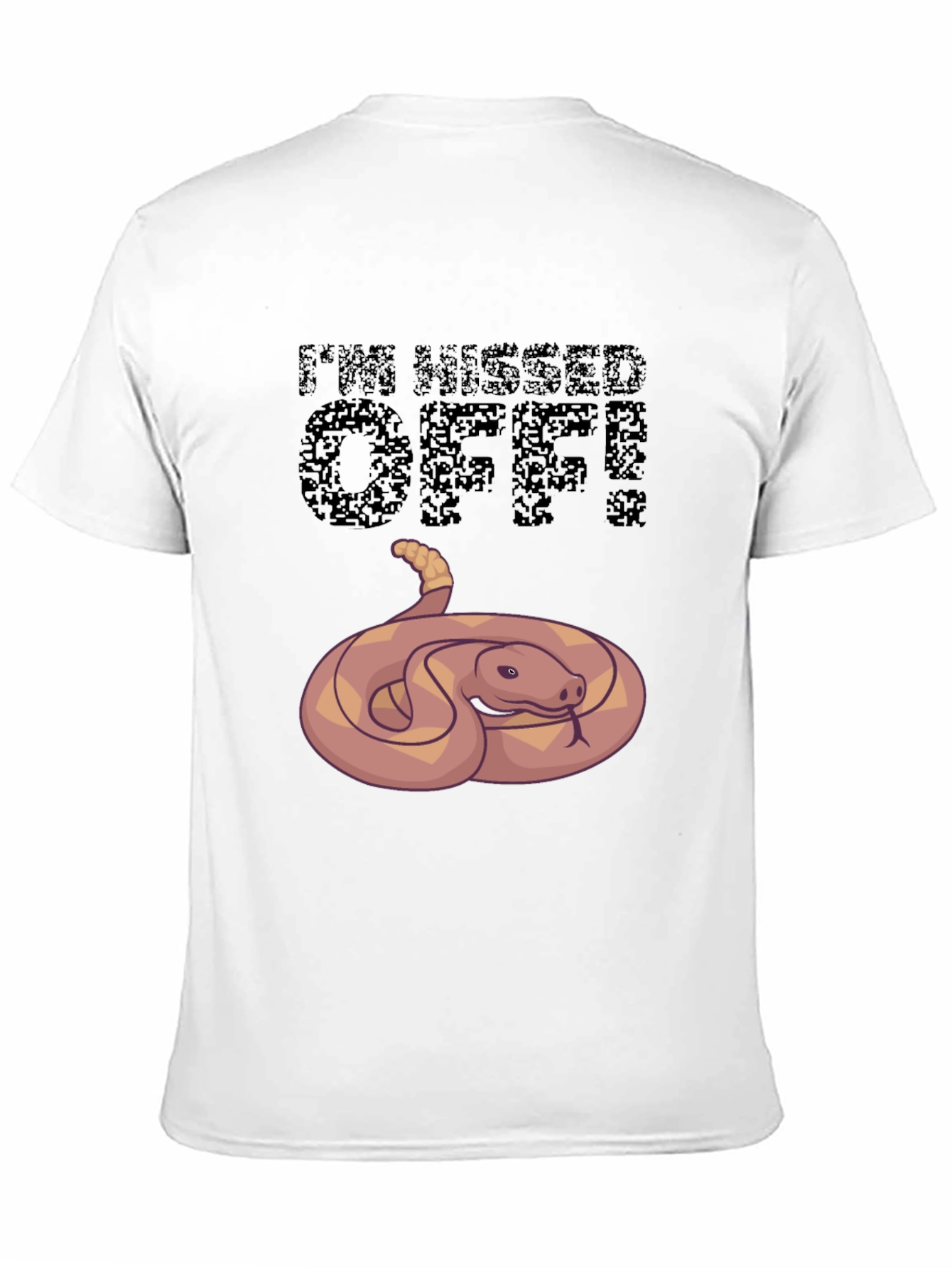 Im Hissed Off Snake Graphic T-Shirt