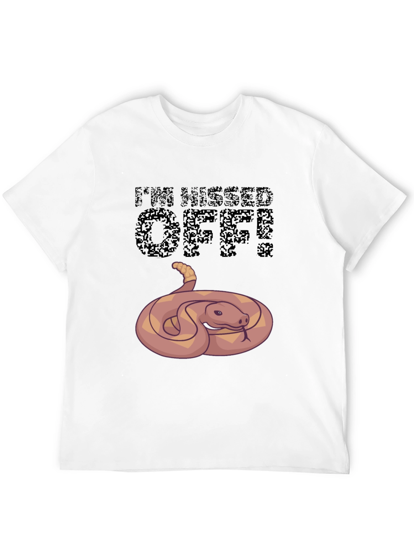 Im Hissed Off Snake Graphic T-Shirt