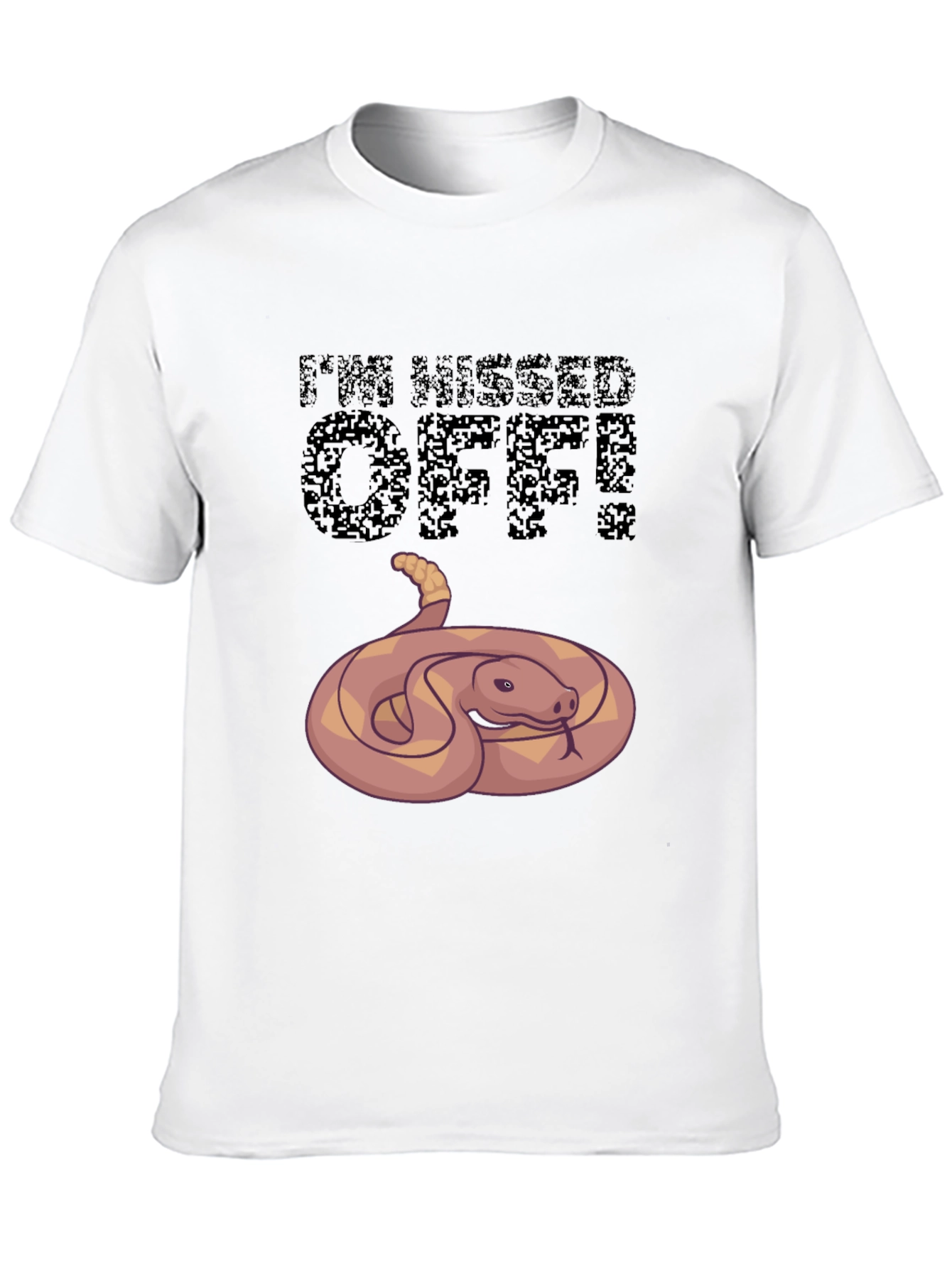Im Hissed Off Snake Graphic T-Shirt