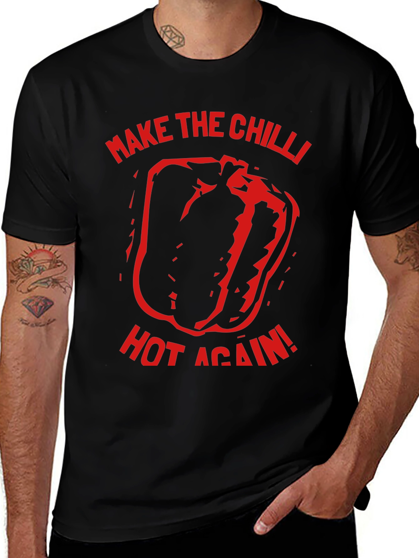 Make the Chilli Hot Again - Graphic T-Shirt