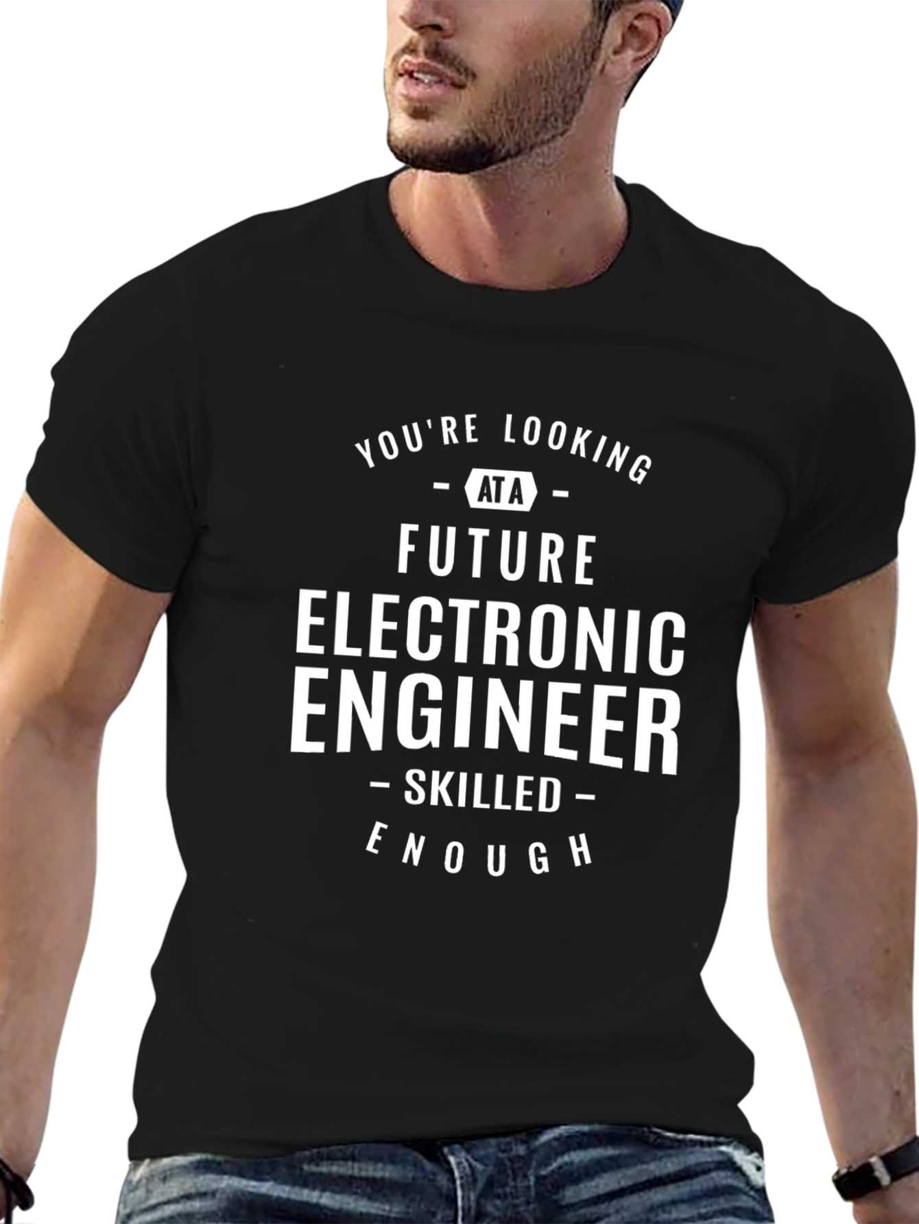 Future Electronic Engineer Graphic T-Shirt