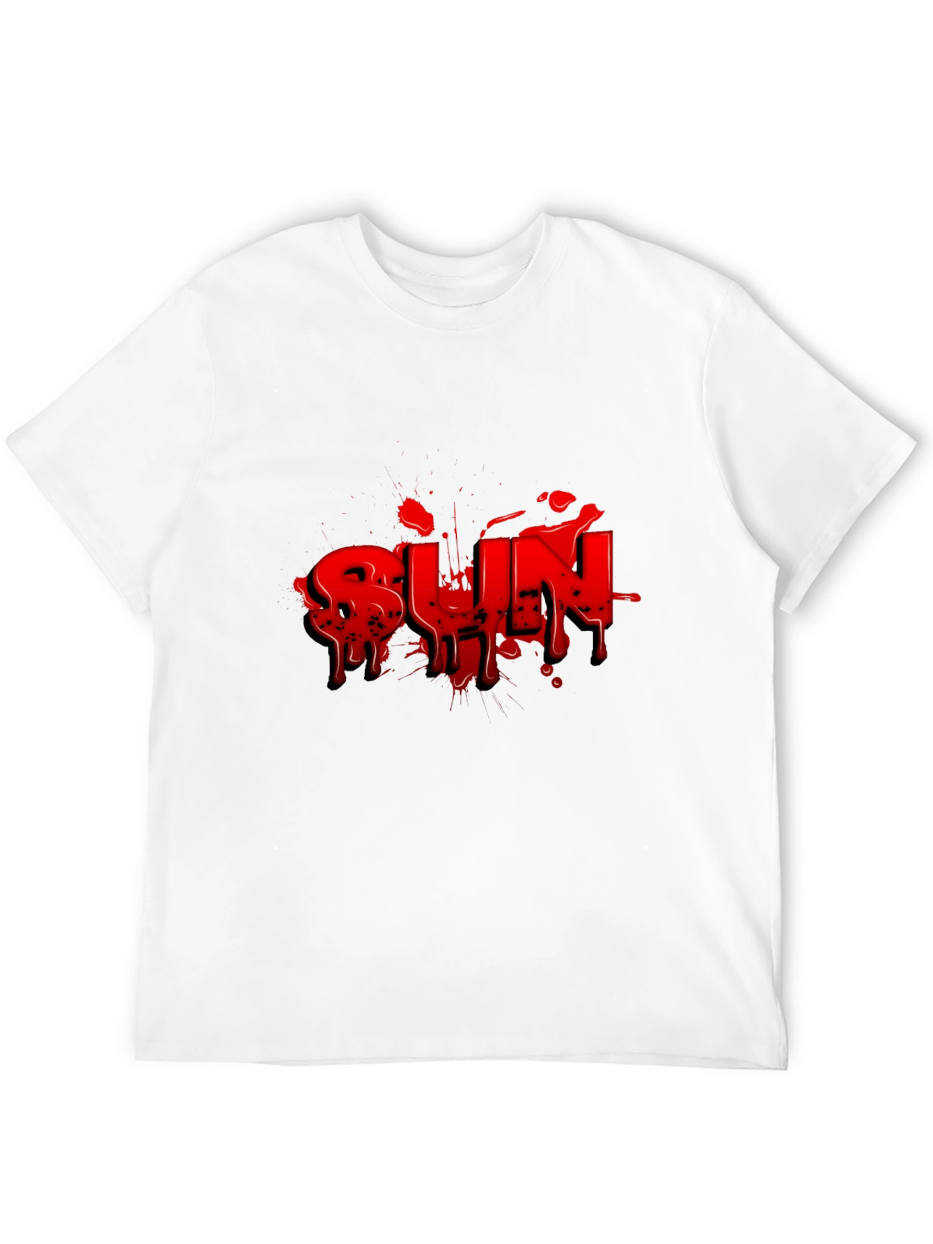 Bold RUN Graphic Tee - Black