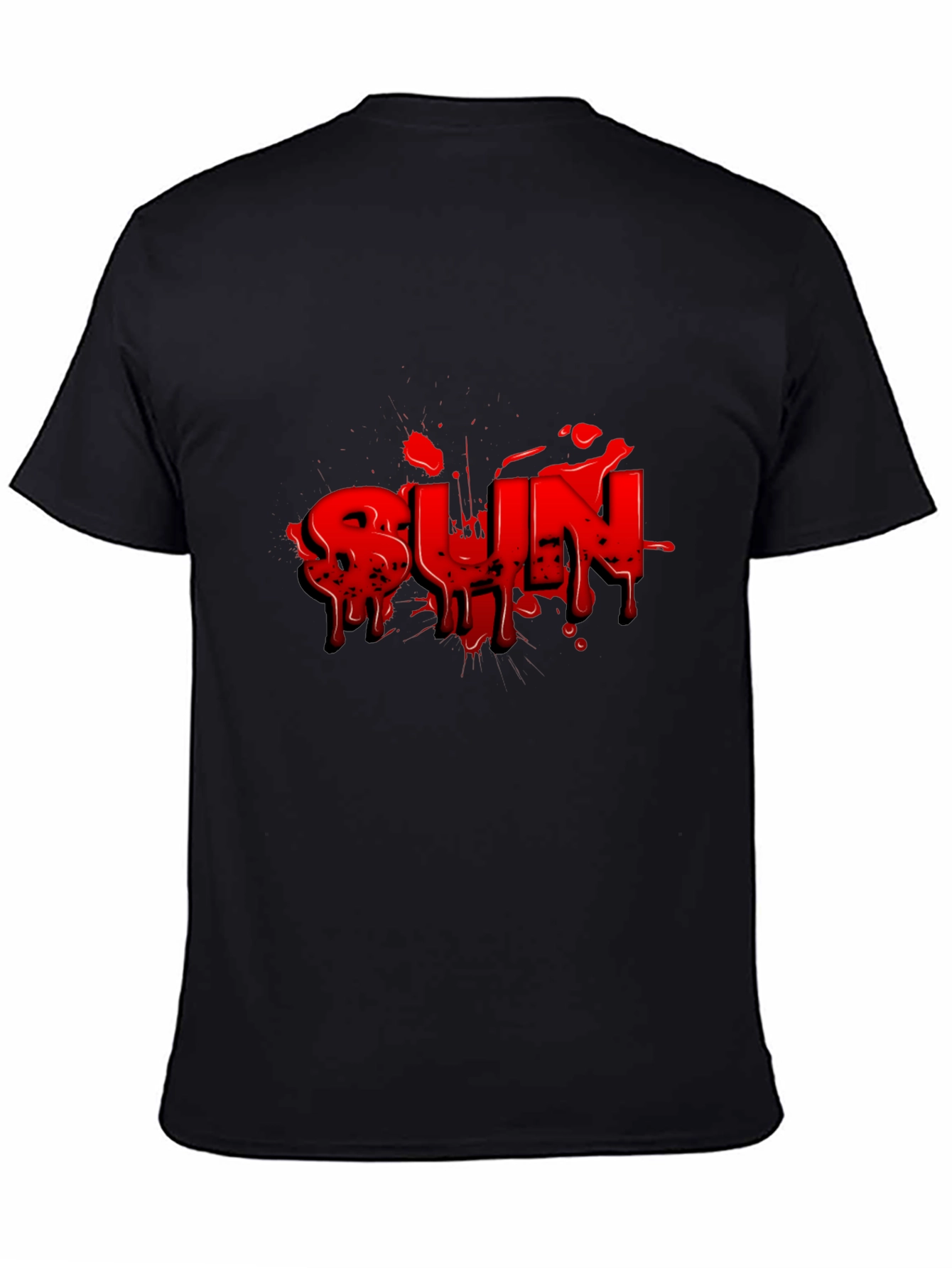 Bold RUN Graphic Tee - Black