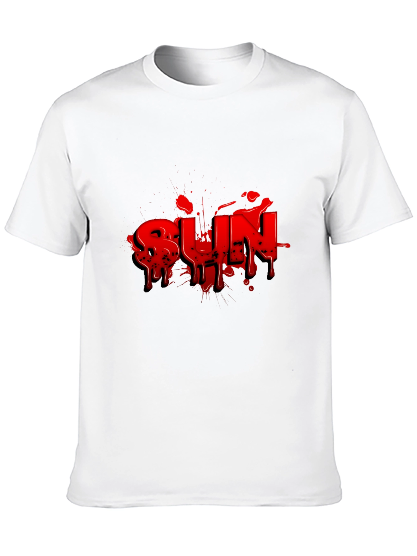 Bold RUN Graphic Tee - Black