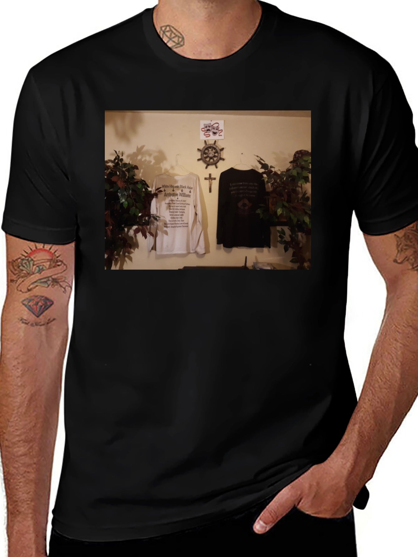 Black Graphic Tee