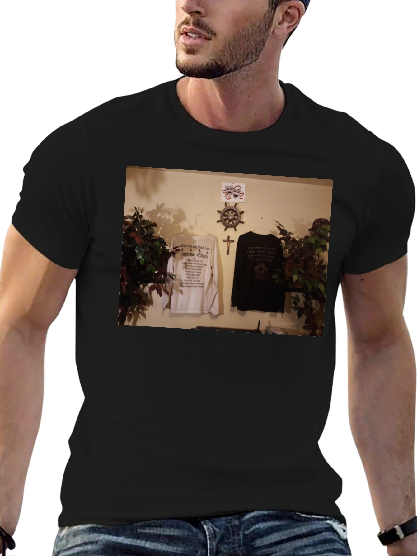 Black Graphic Tee