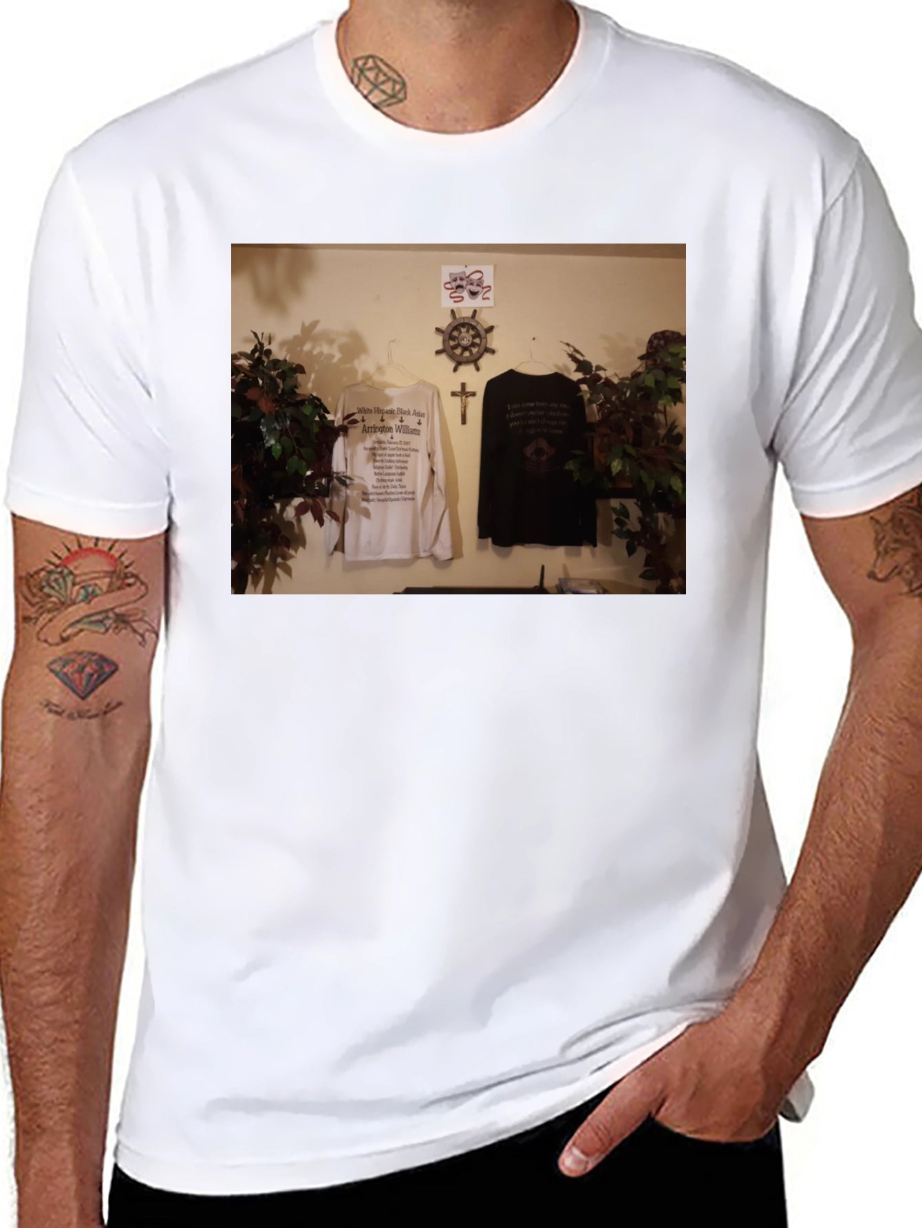 Black Graphic Tee