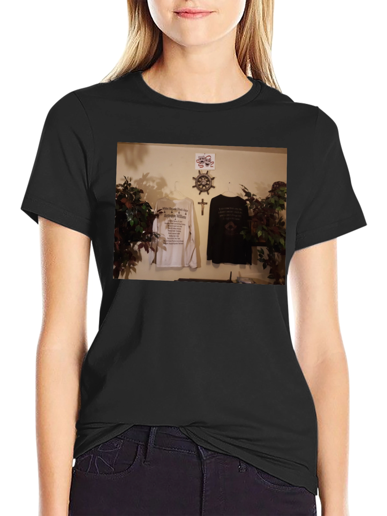 Black Graphic Tee