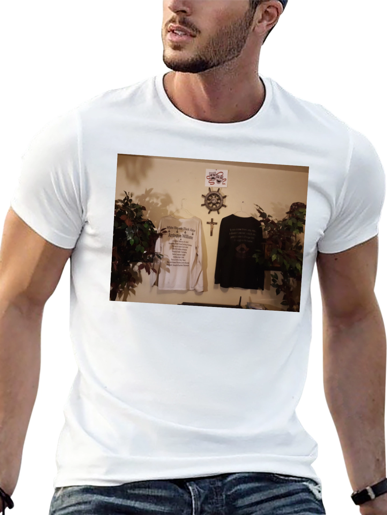 Black Graphic Tee