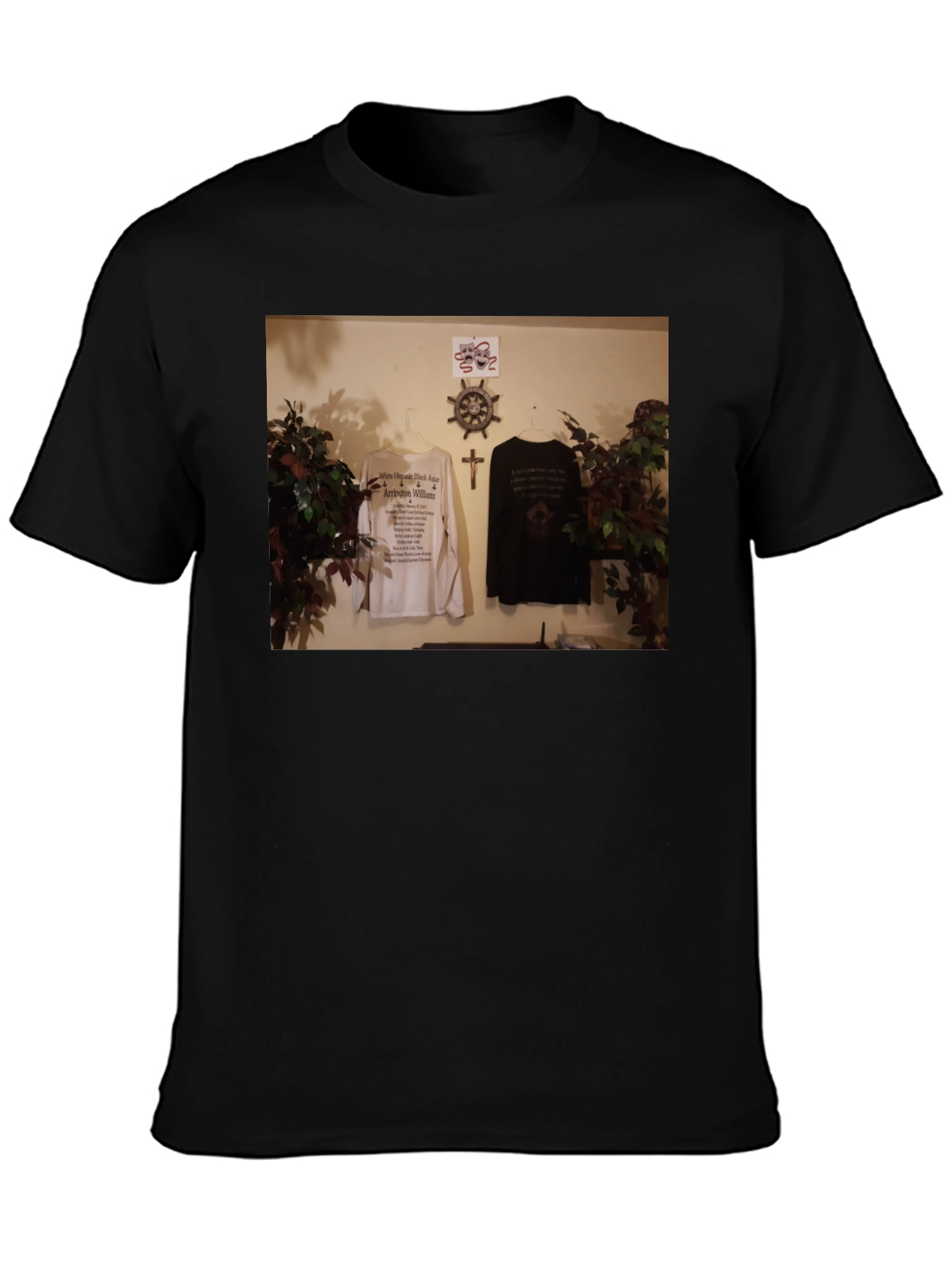 Black Graphic Tee