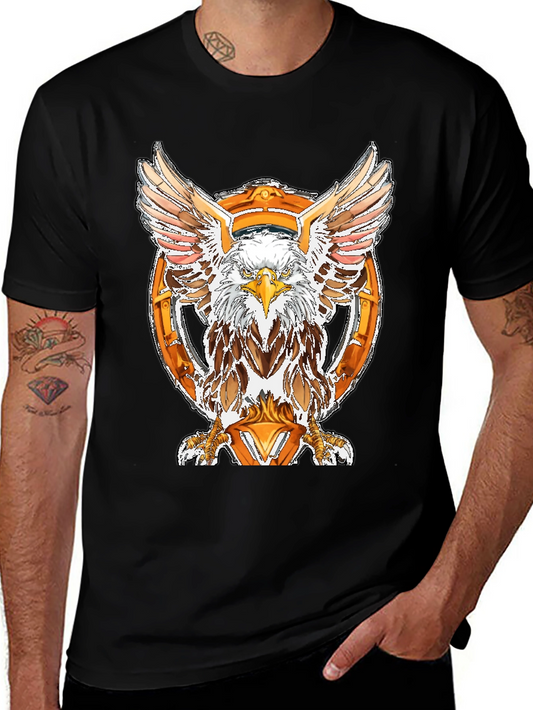 Eagle Emblem Black T-Shirt