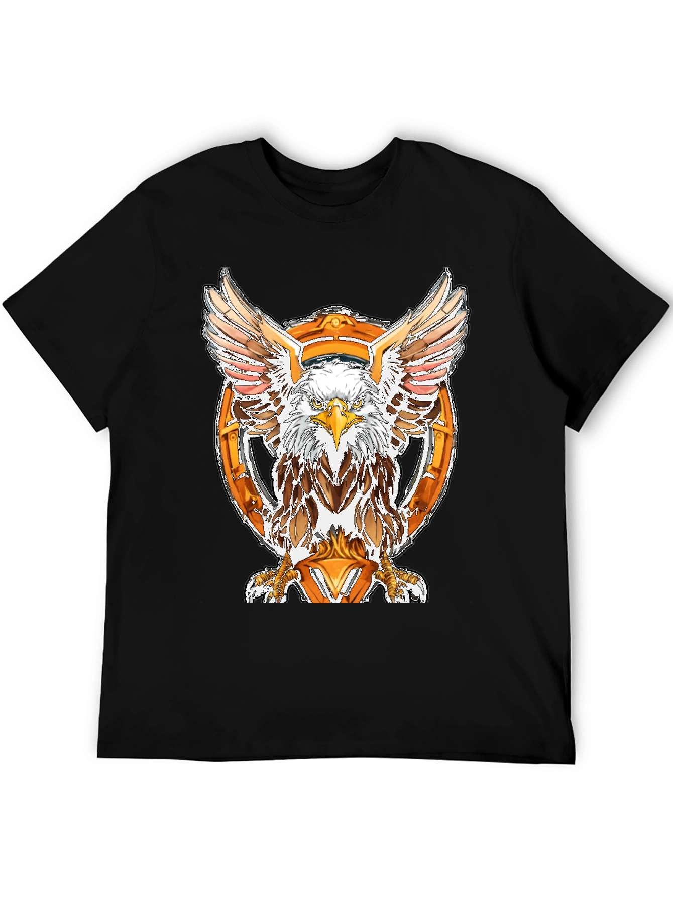 Eagle Emblem Black T-Shirt