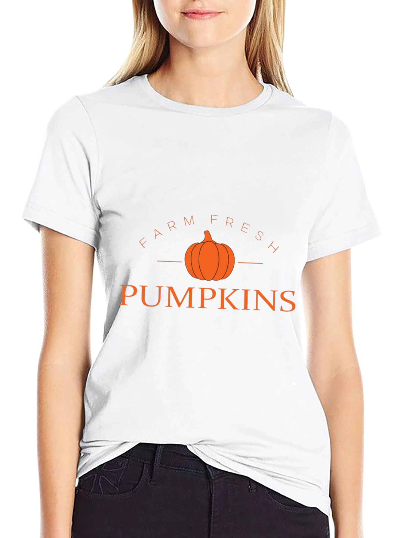 Farm Fresh Pumpkins T-Shirt - Fall Harvest Tee