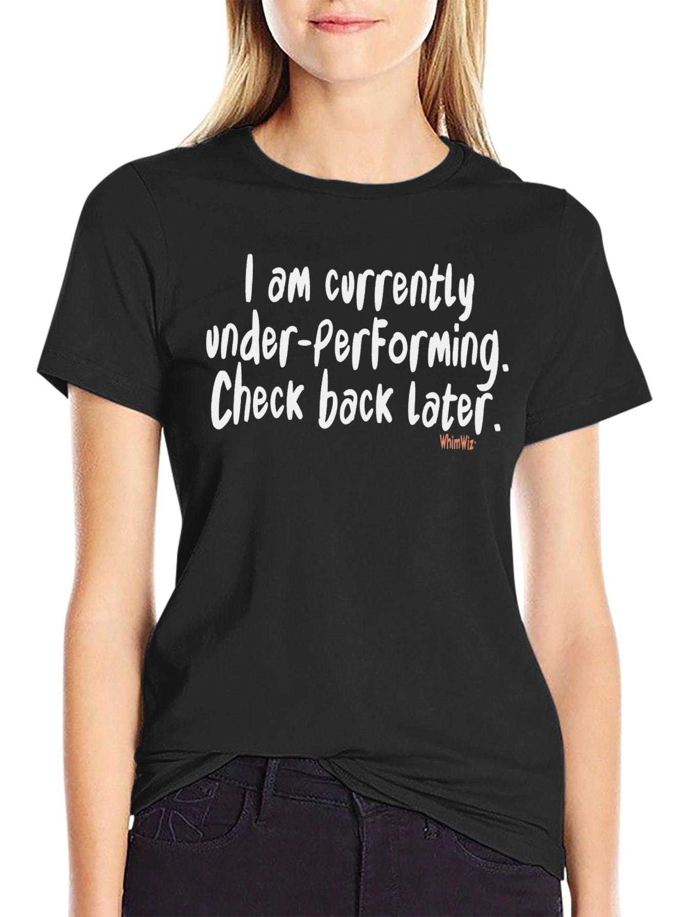 Under-Performing Funny Graphic Tee