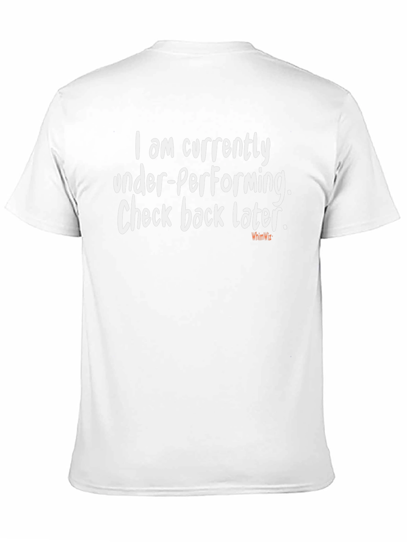 Under-Performing Funny Graphic Tee