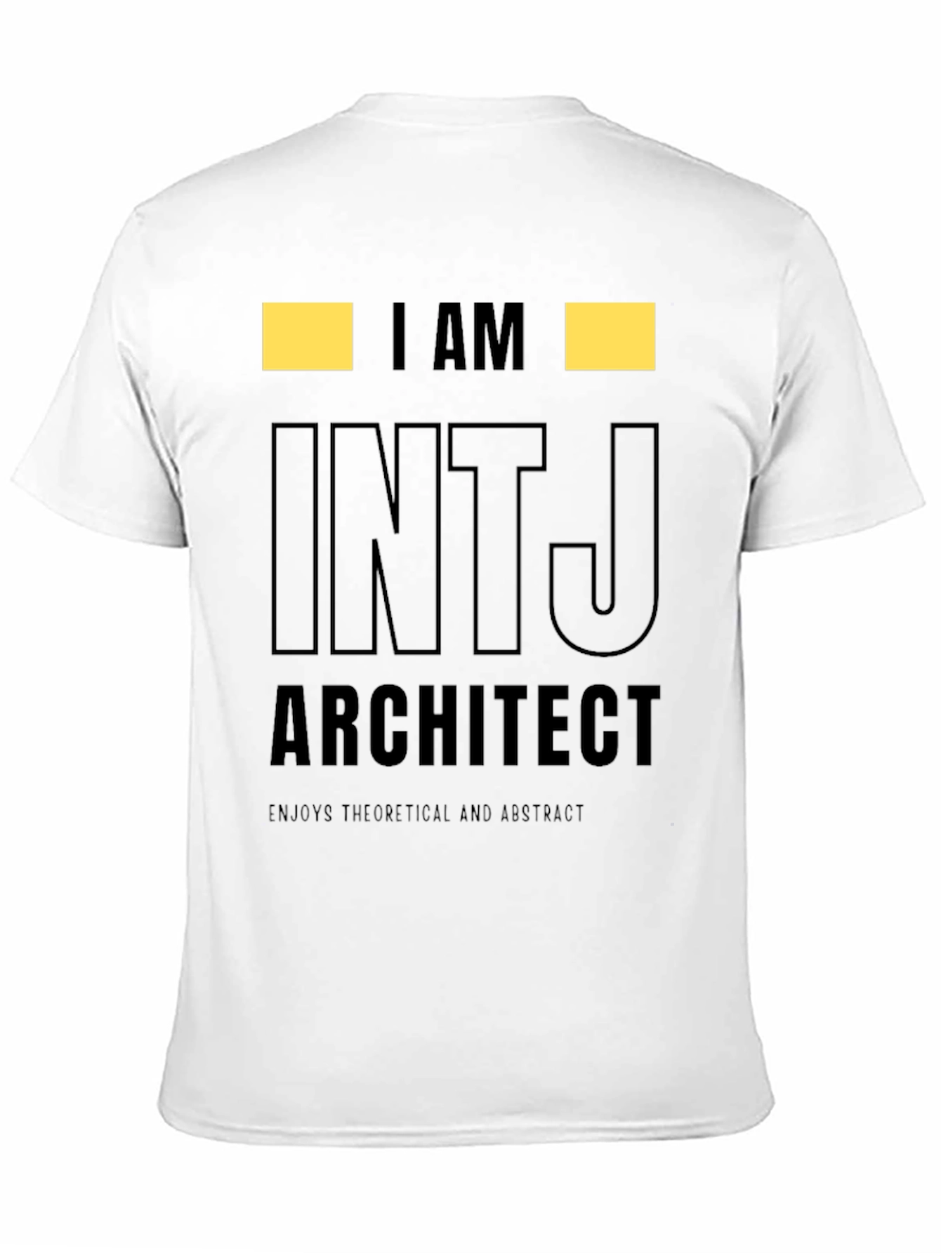INTJ Architect Black T-Shirt
