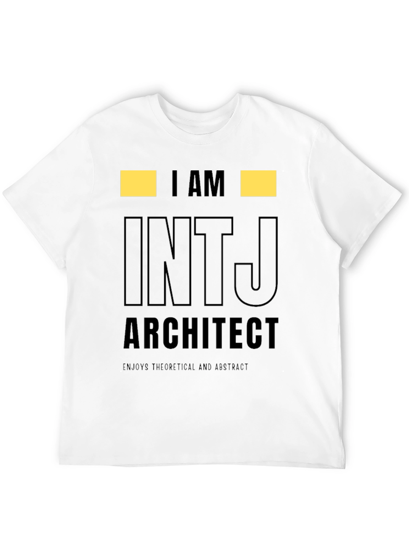 INTJ Architect Black T-Shirt