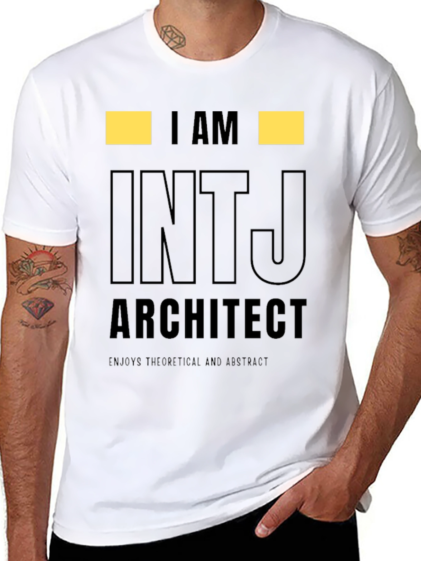 INTJ Architect Black T-Shirt