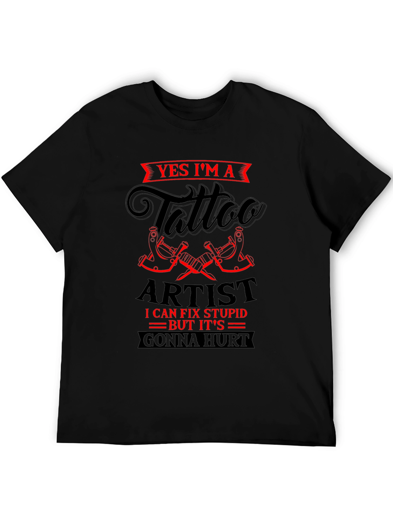Tattoo Artist Graphic T-Shirt - Funny Tattoo Humor