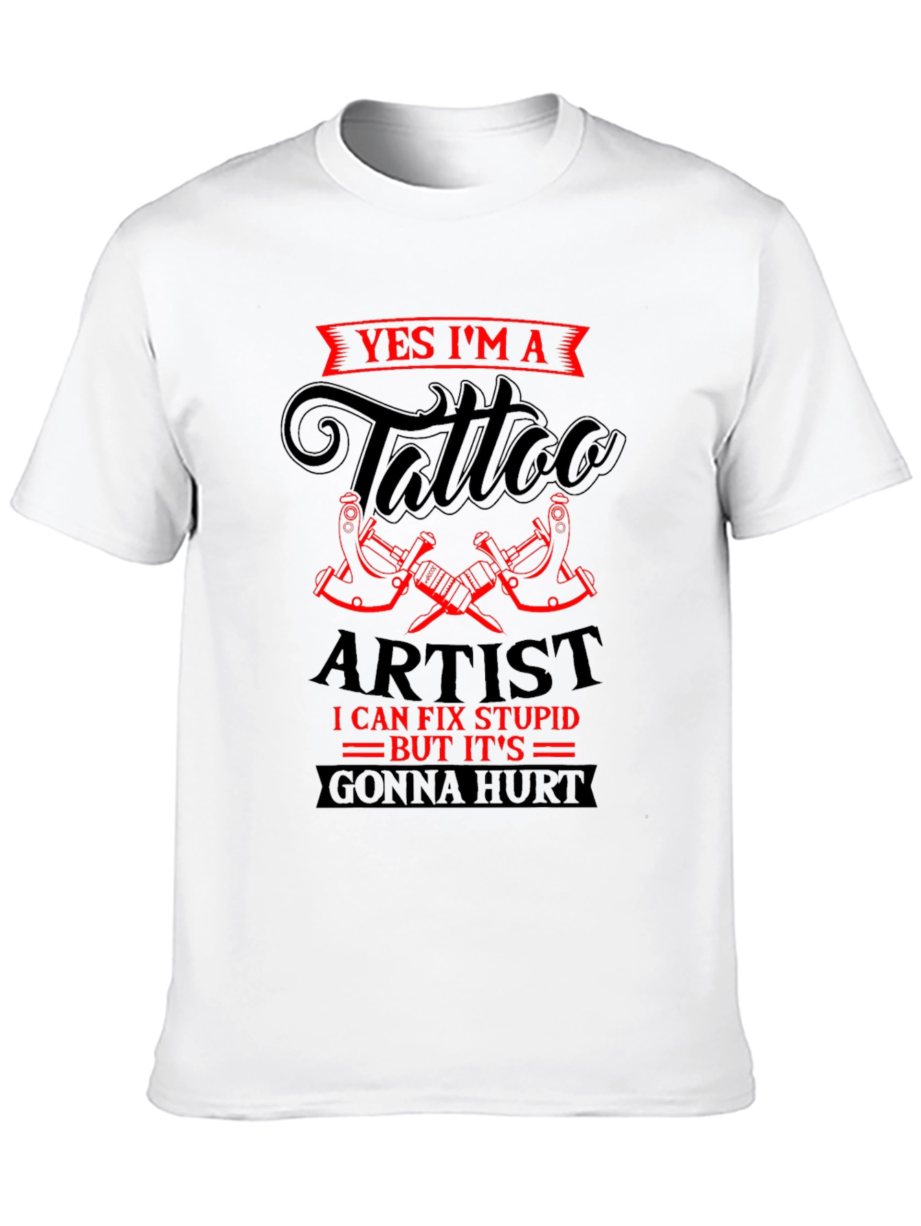 Tattoo Artist Graphic T-Shirt - Funny Tattoo Humor