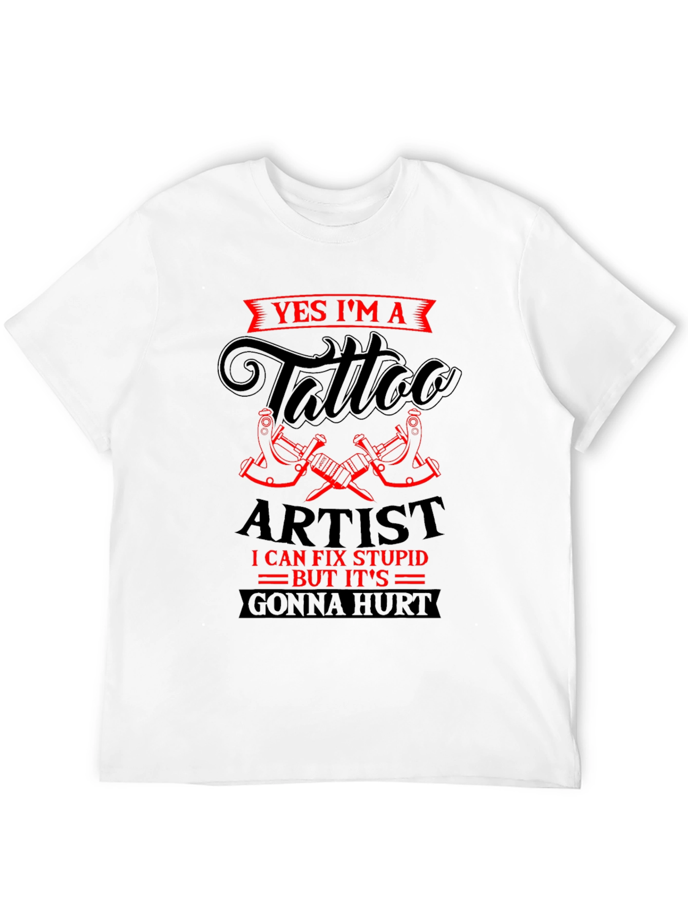 Tattoo Artist Graphic T-Shirt - Funny Tattoo Humor