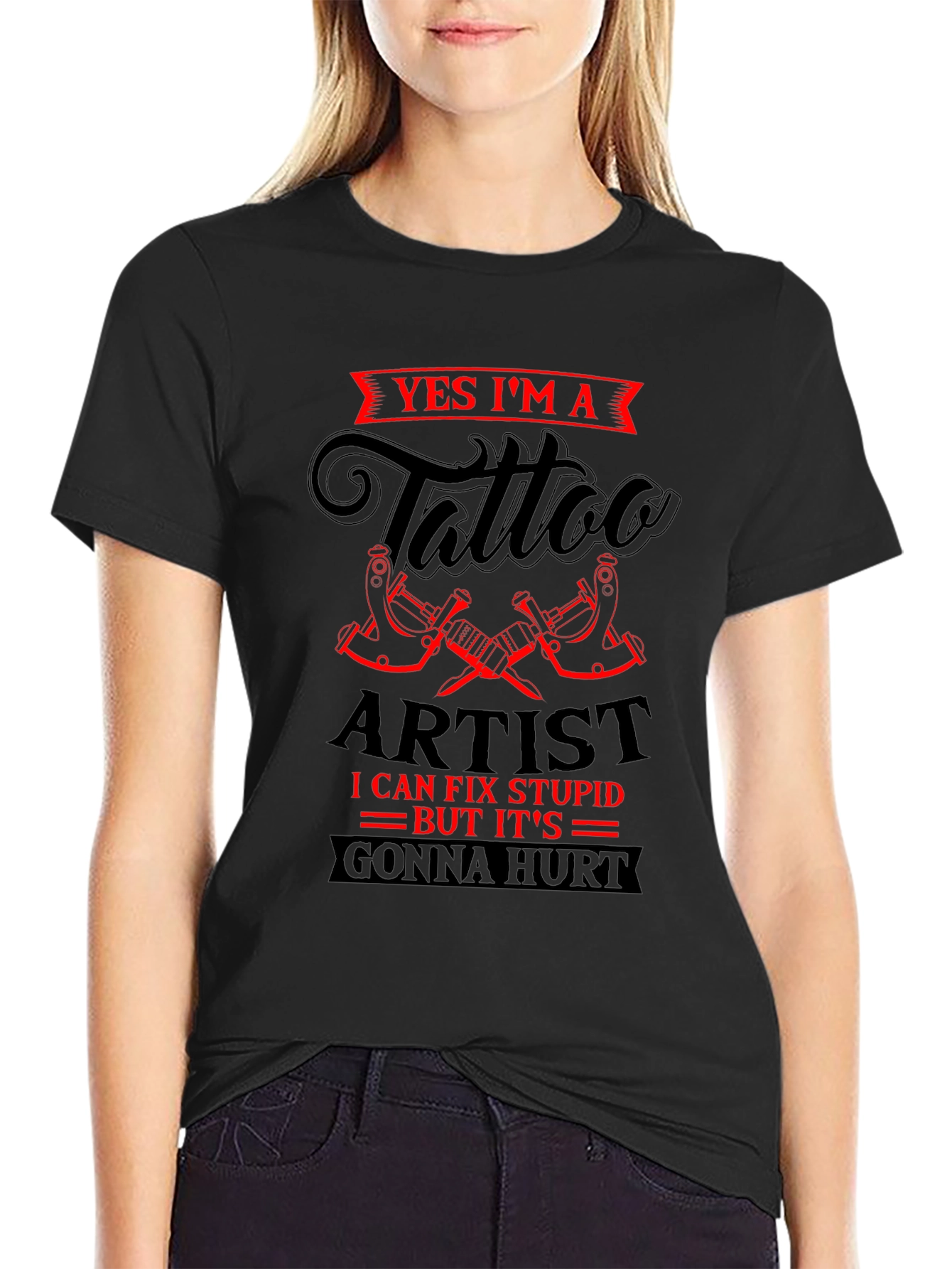Tattoo Artist Graphic T-Shirt - Funny Tattoo Humor