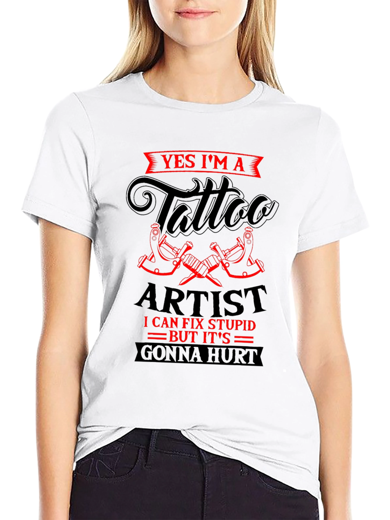 Tattoo Artist Graphic T-Shirt - Funny Tattoo Humor