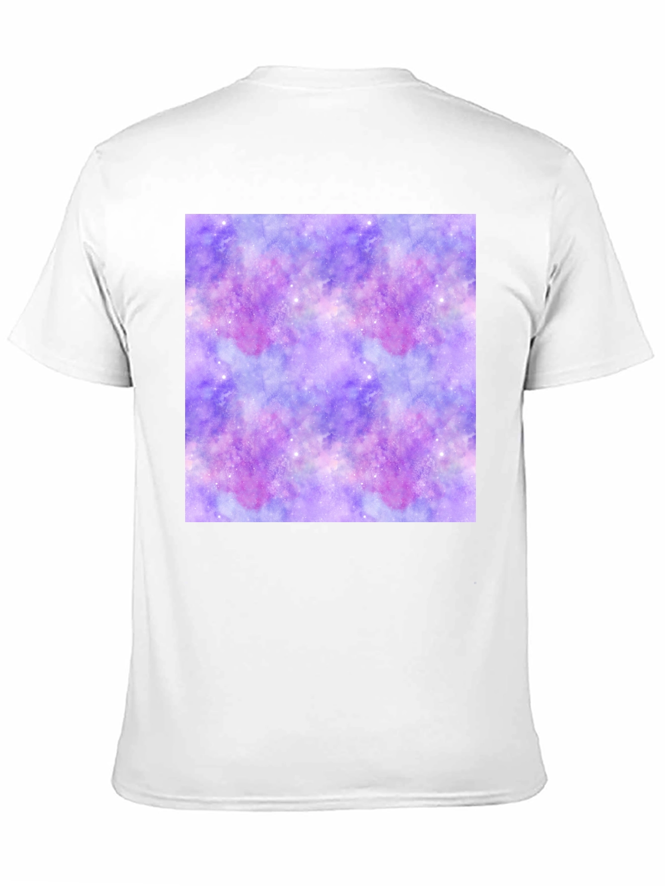 Galaxy Print Black T-Shirt
