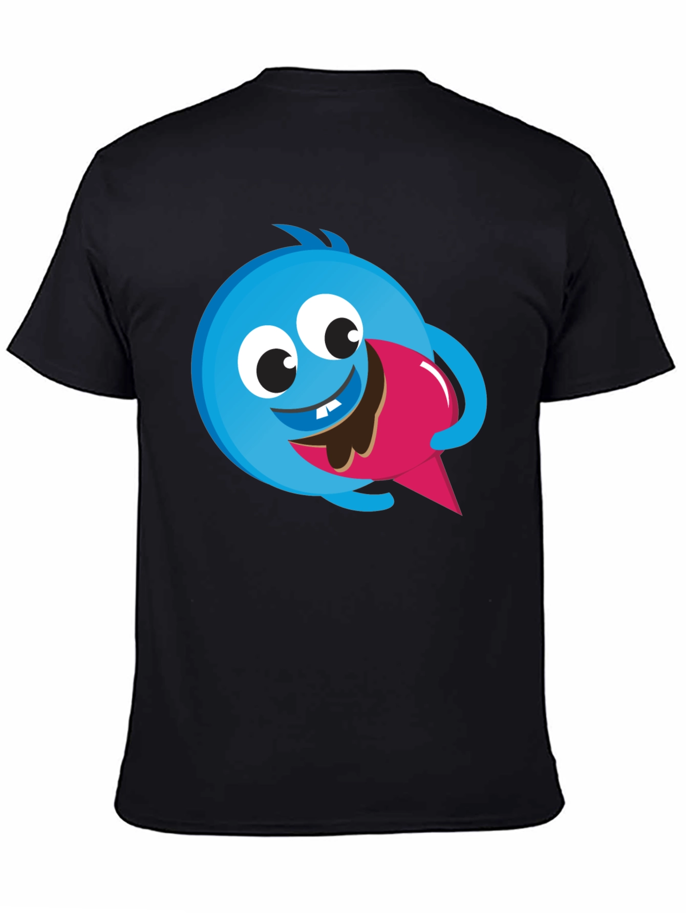 Cartoon Monster Eating Ice Cream T-Shirt