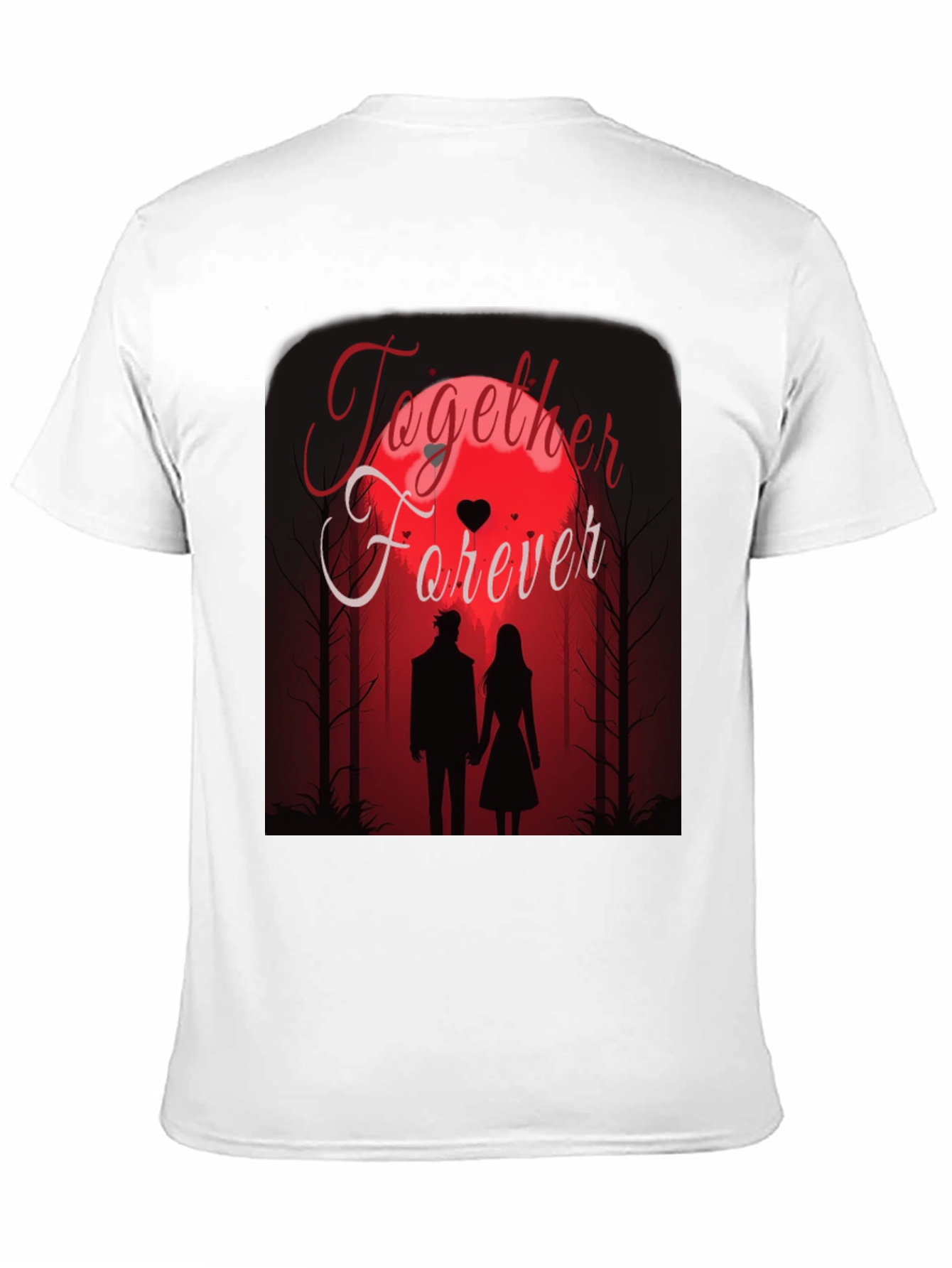 Together Forever T-Shirt - Romantic Couple Design