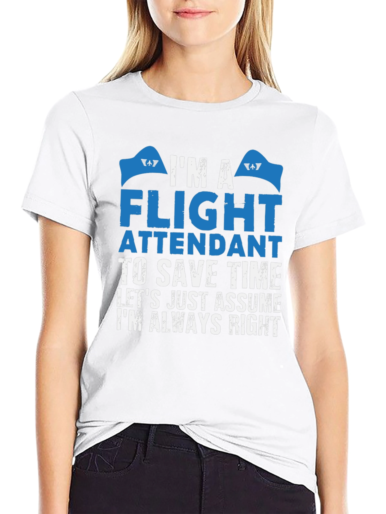 Flight Attendant Always Right T-Shirt