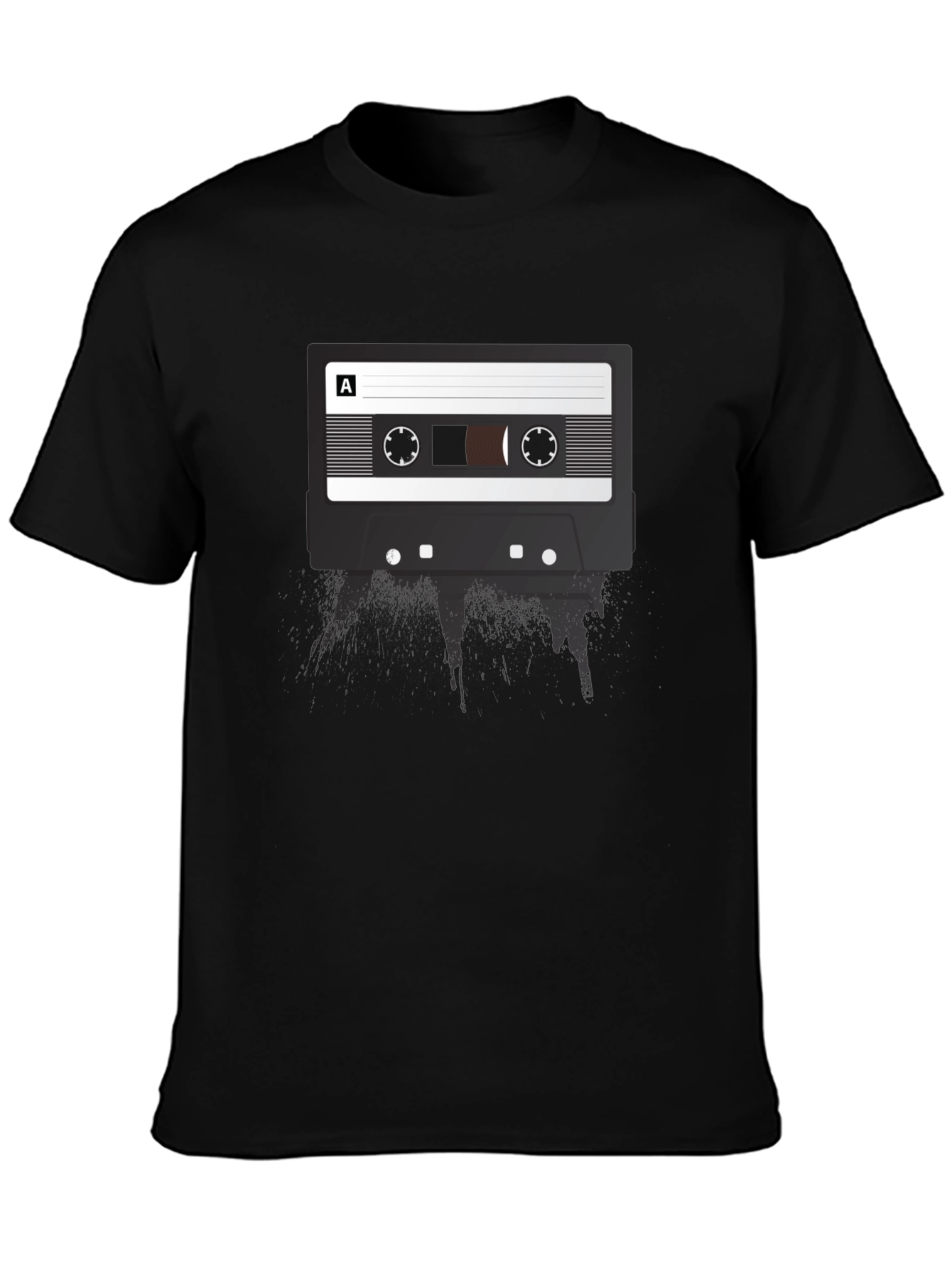 Retro Cassette Tape Graphic Tee - Music Lover Shirt