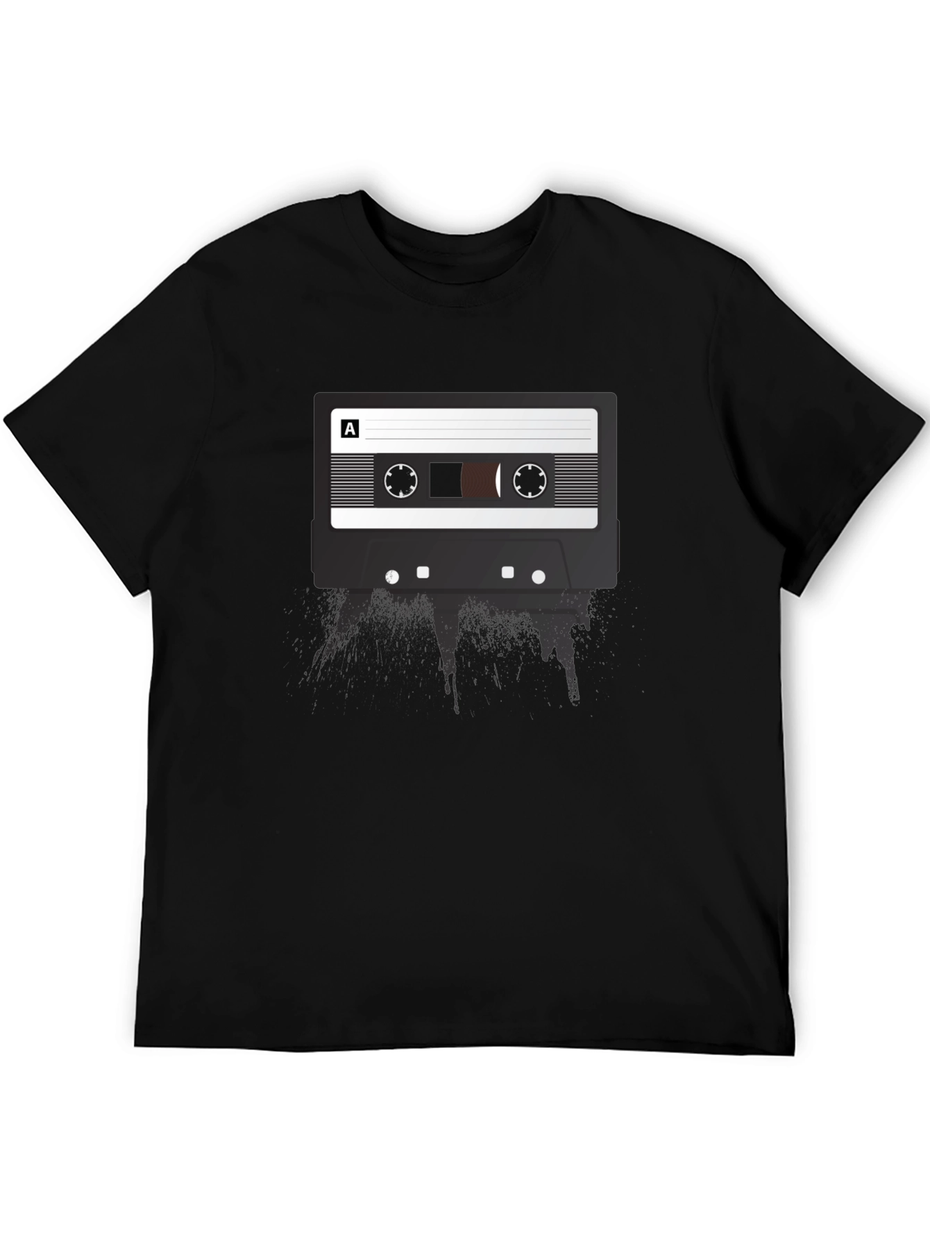 Retro Cassette Tape Graphic Tee - Music Lover Shirt