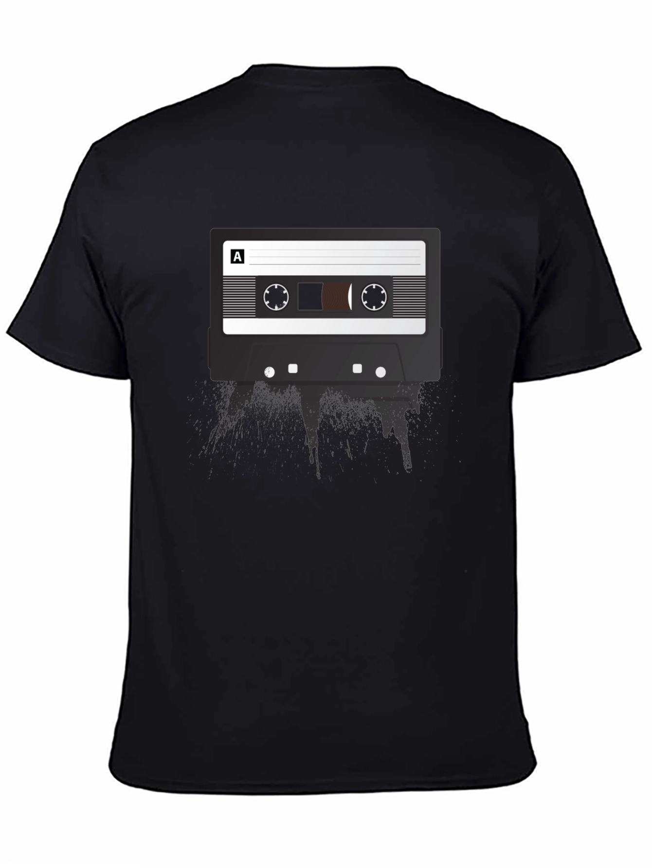 Retro Cassette Tape Graphic Tee - Music Lover Shirt