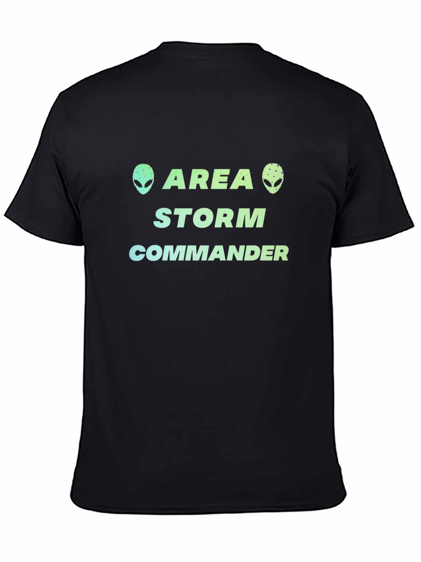 Area Storm Commander T-Shirt - Alien Design