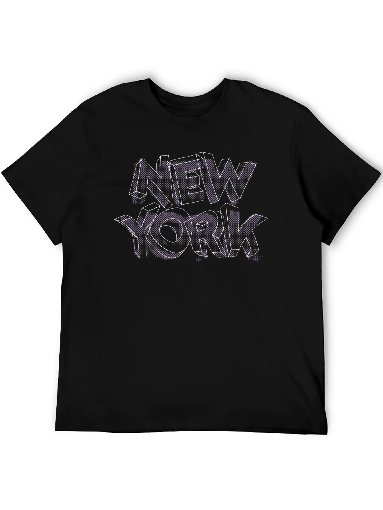 New York Graphic Black T-Shirt