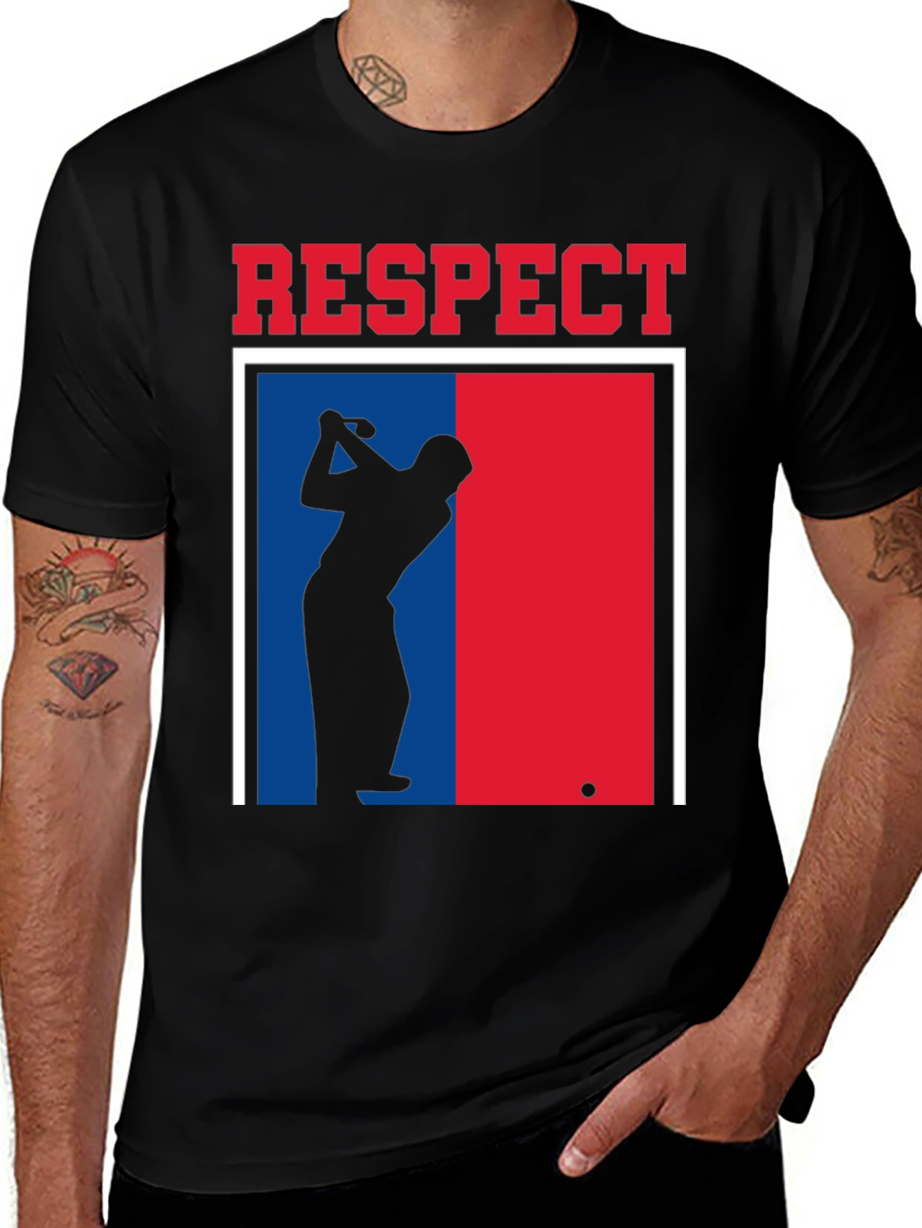 Respect Golf T-Shirt - Classic Graphic Tee