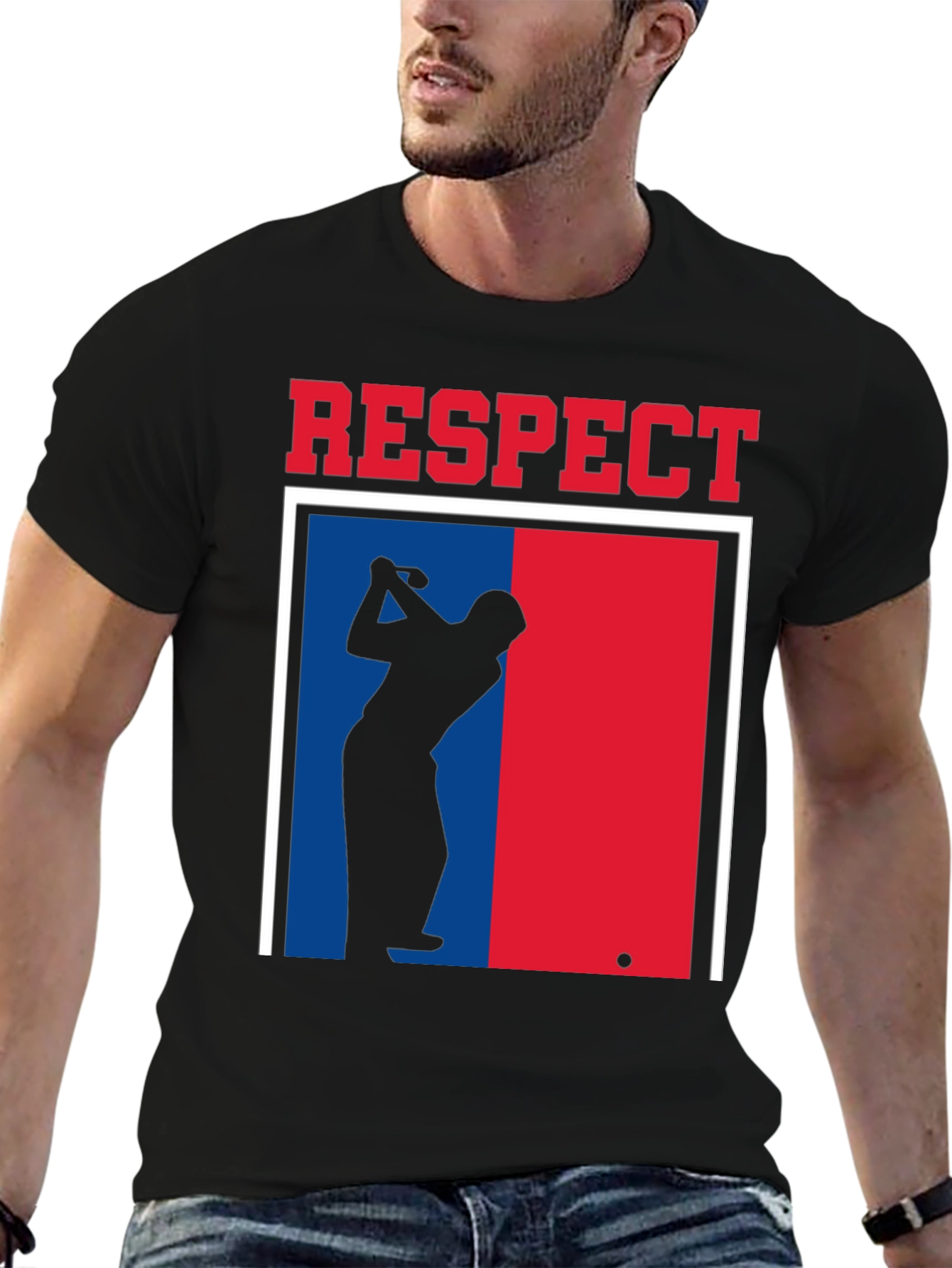 Respect Golf T-Shirt - Classic Graphic Tee