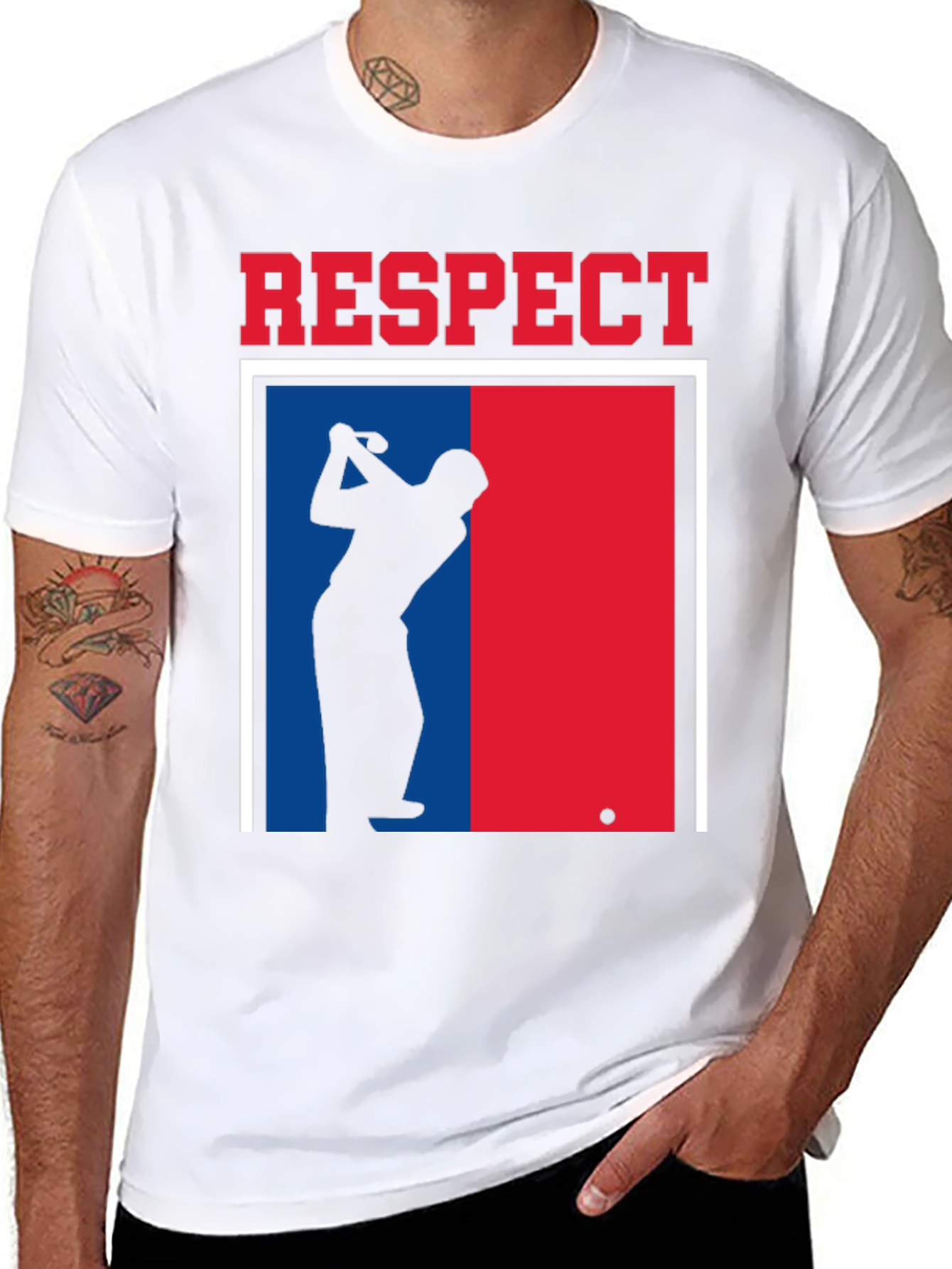 Respect Golf T-Shirt - Classic Graphic Tee