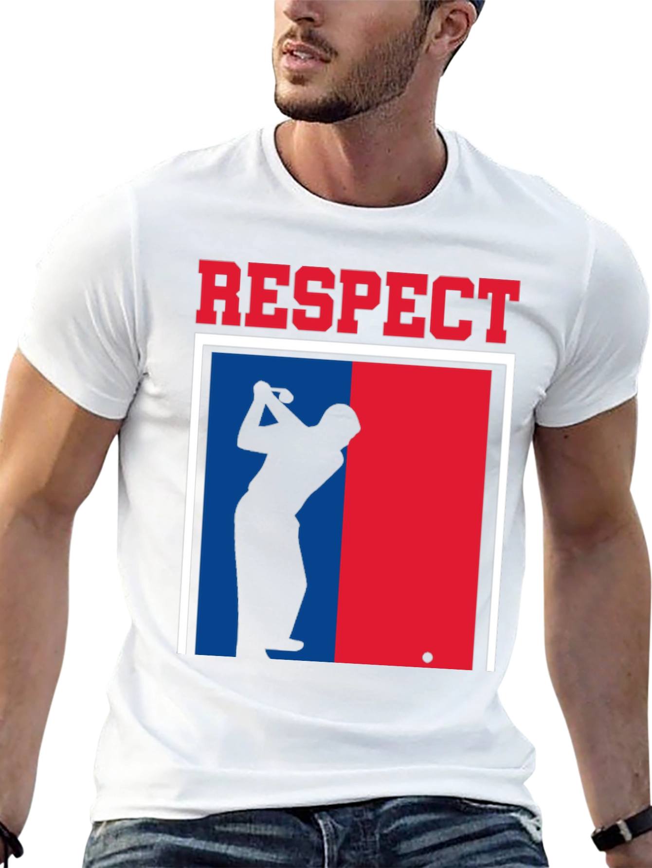 Respect Golf T-Shirt - Classic Graphic Tee