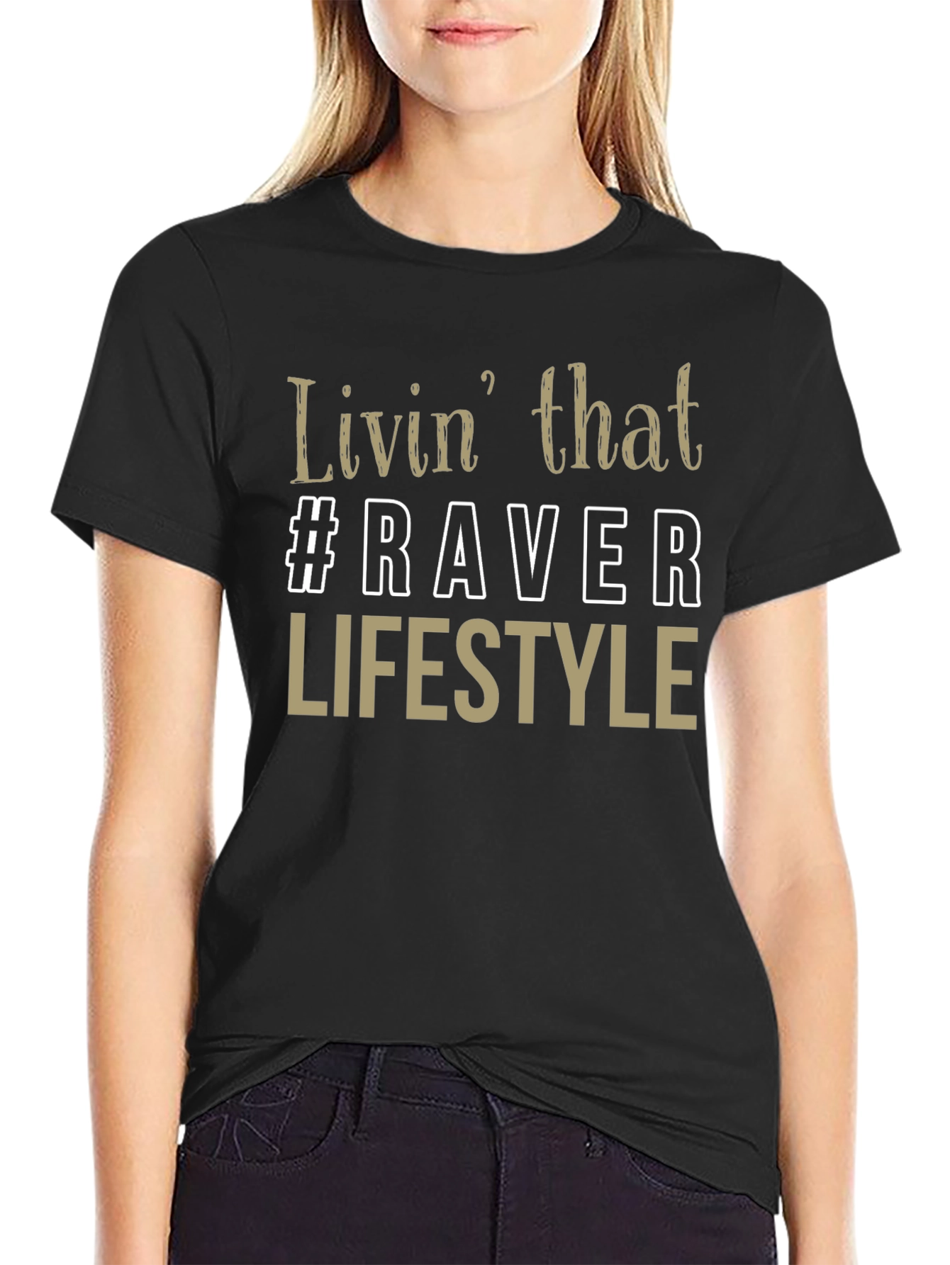 Raver Lifestyle Graphic T-Shirt