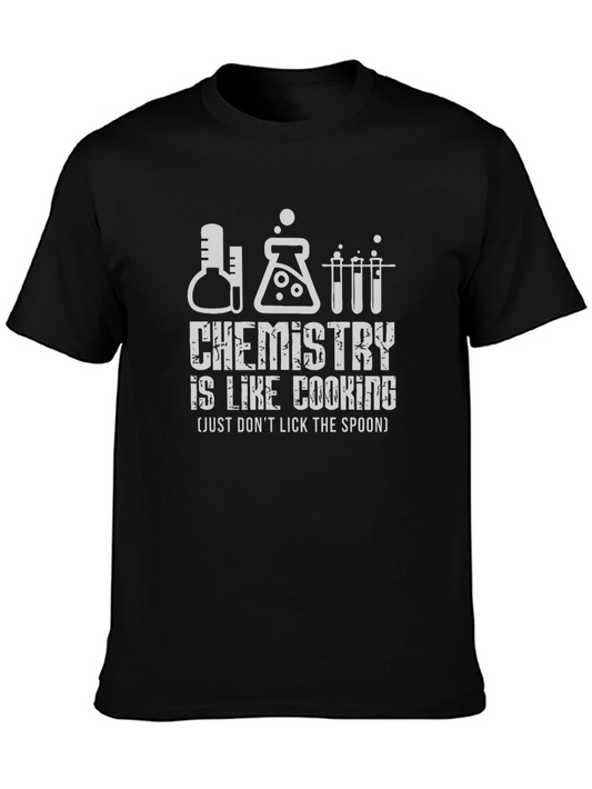 Chemistry is Like Cooking Graphic T-Shirt