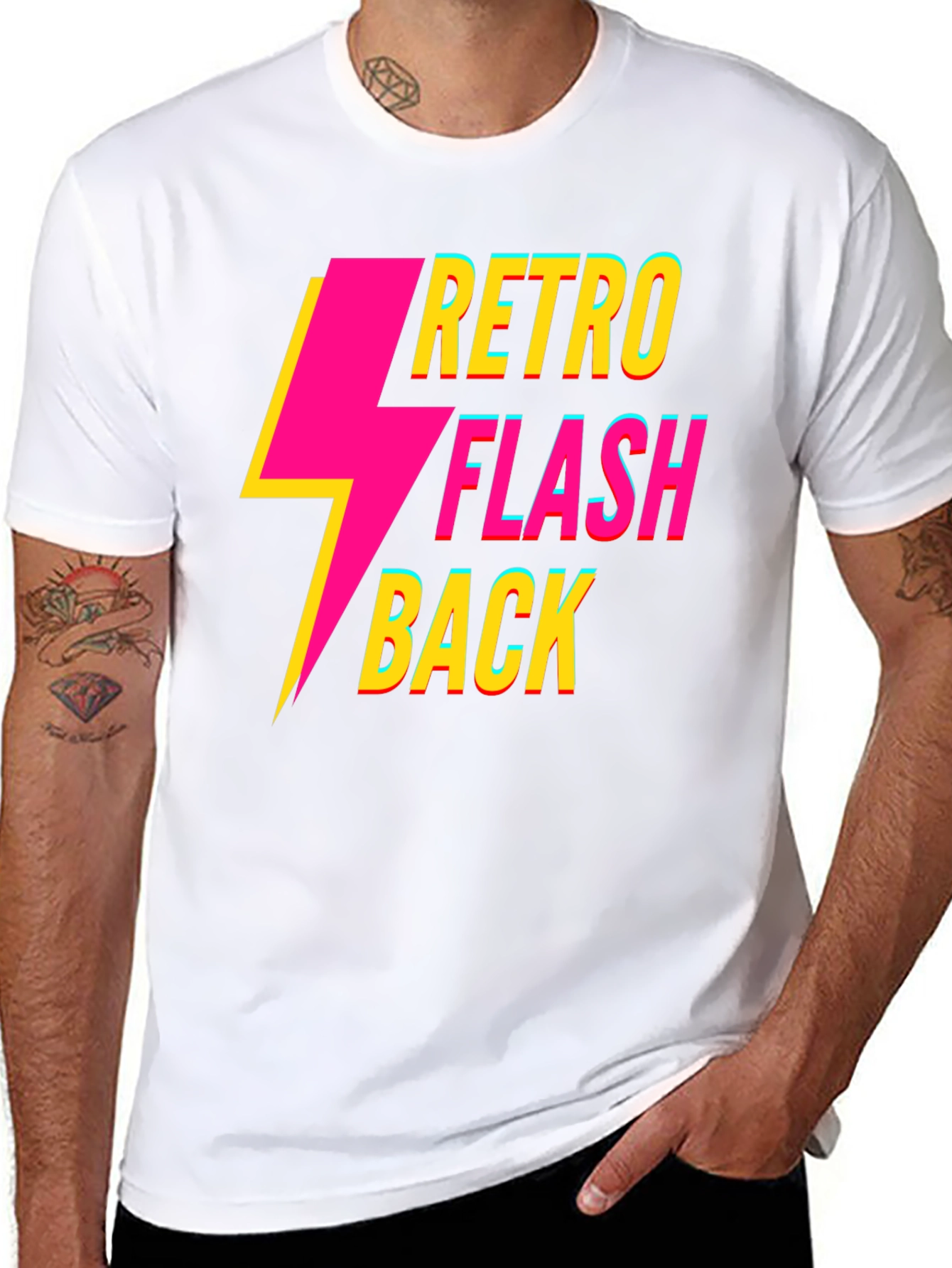 Retro Flashback Graphic Tee