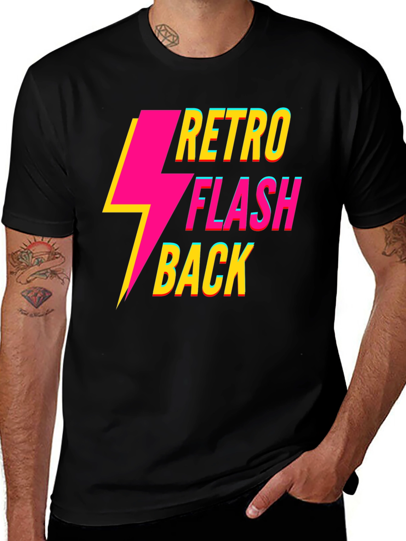 Retro Flashback Graphic Tee