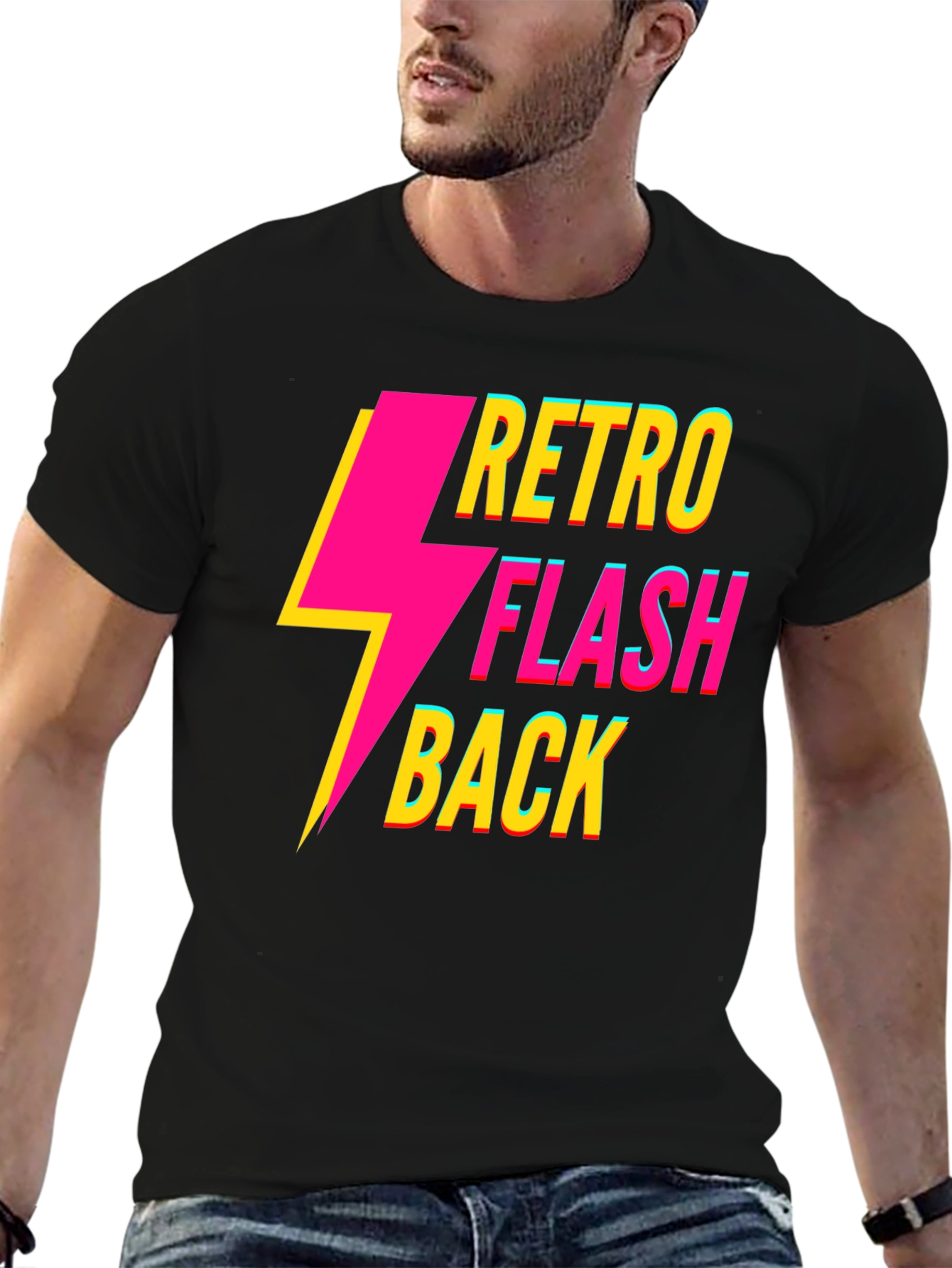 Retro Flashback Graphic Tee