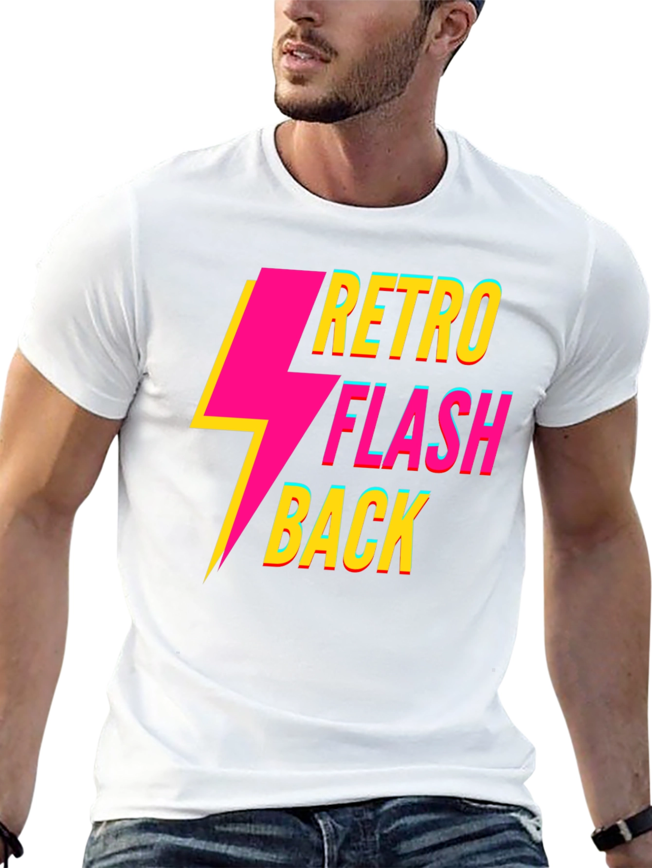 Retro Flashback Graphic Tee