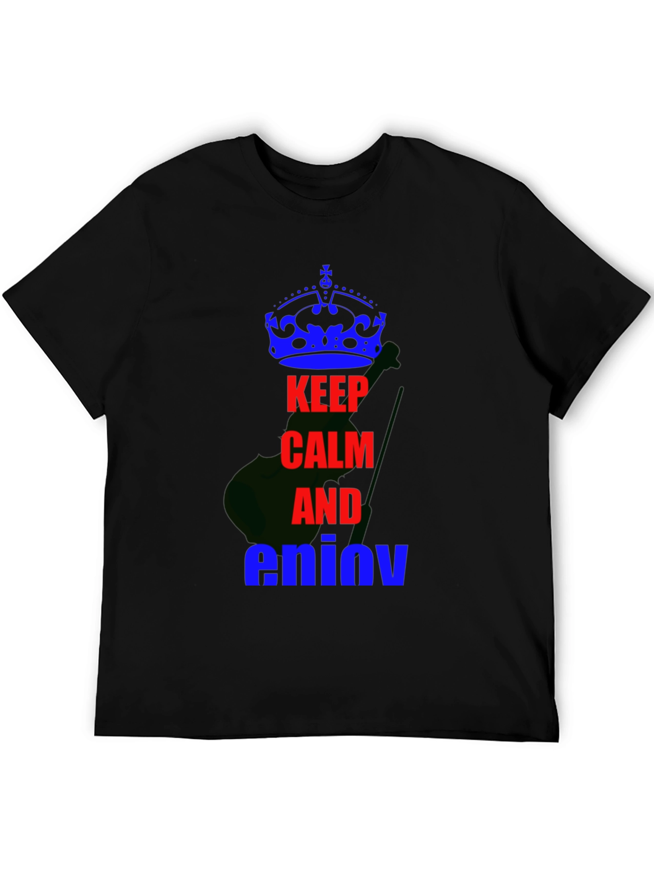 Keep Calm and Enjoy Graphic T-Shirt