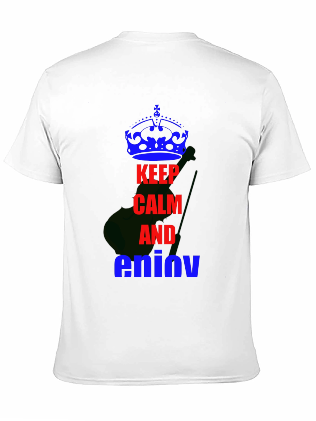 Keep Calm and Enjoy Graphic T-Shirt